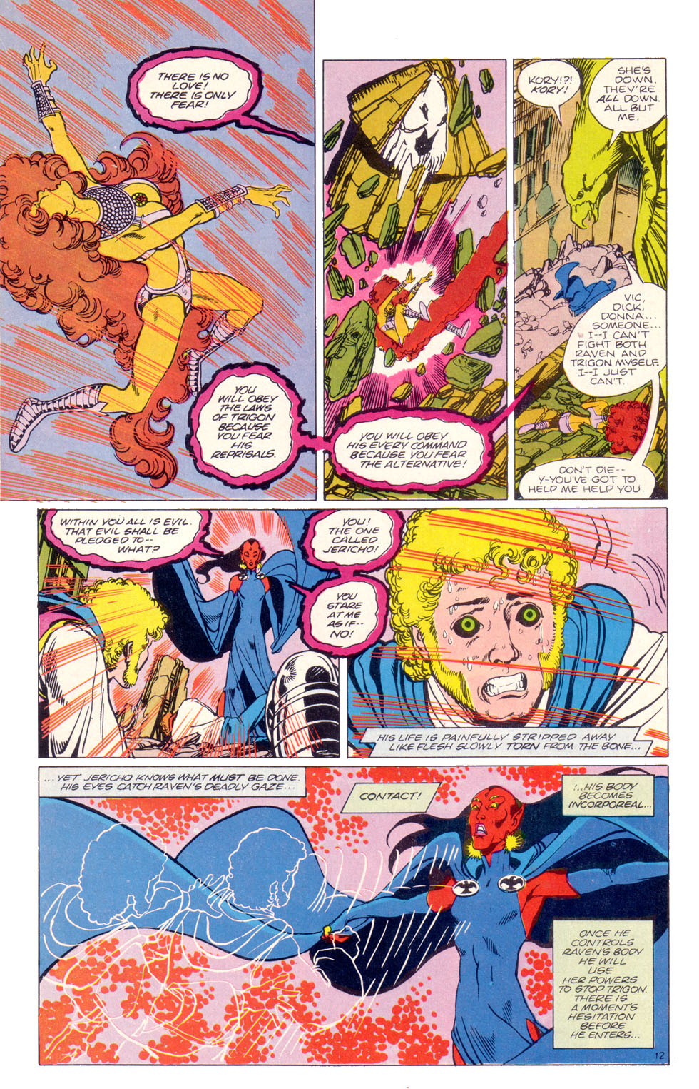 Read online Tales of the Teen Titans comic -  Issue #62 - 12