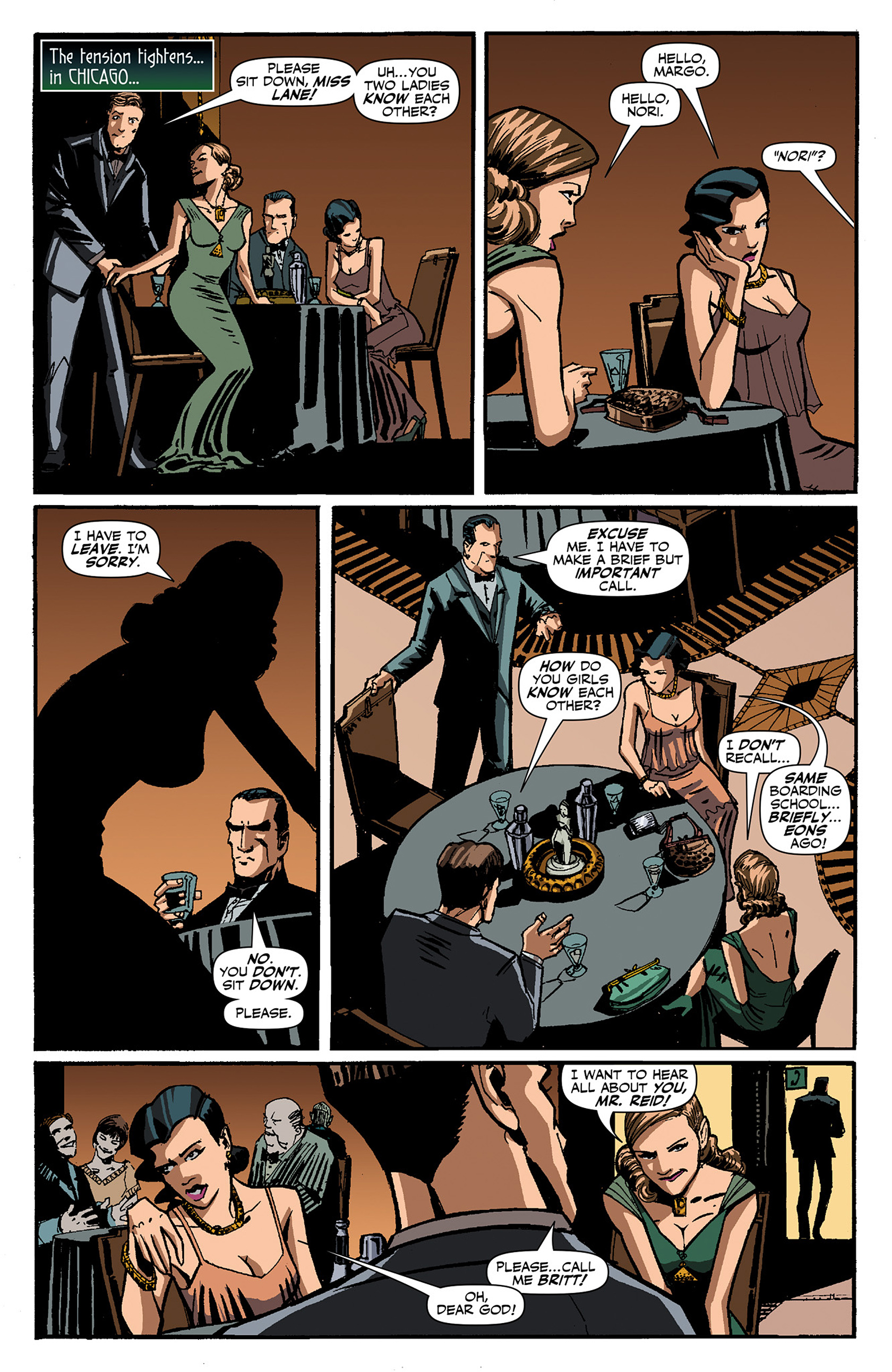 Read online The Shadow/Green Hornet: Dark Nights comic -  Issue #1 - 23