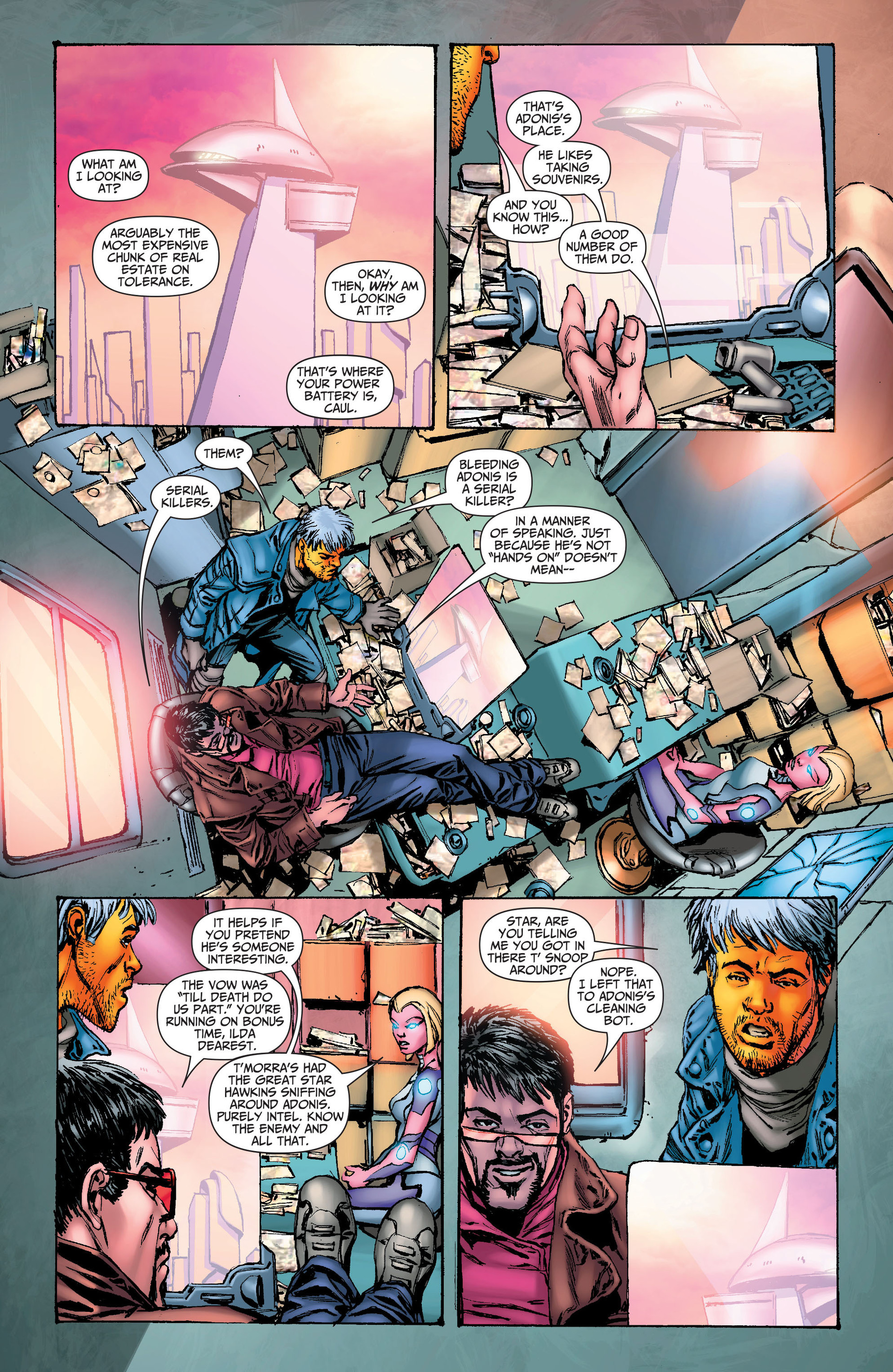 Read online Threshold (2013) comic -  Issue #4 - 7