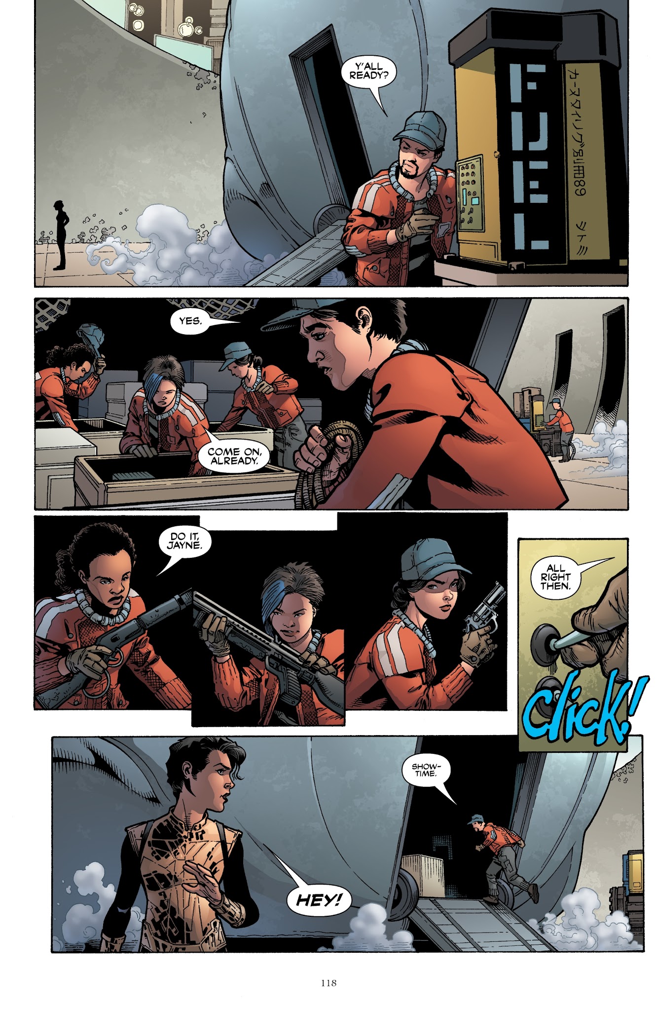 Read online Serenity: Firefly Class 03-K64 – No Power in the 'Verse comic -  Issue # _TPB - 114