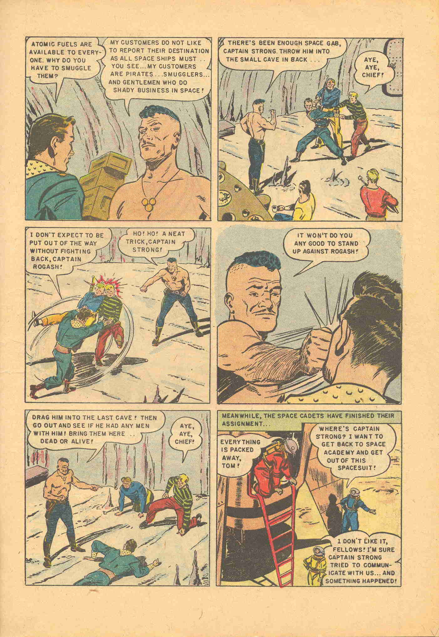 Read online Tom Corbett, Space Cadet comic -  Issue #5 - 7