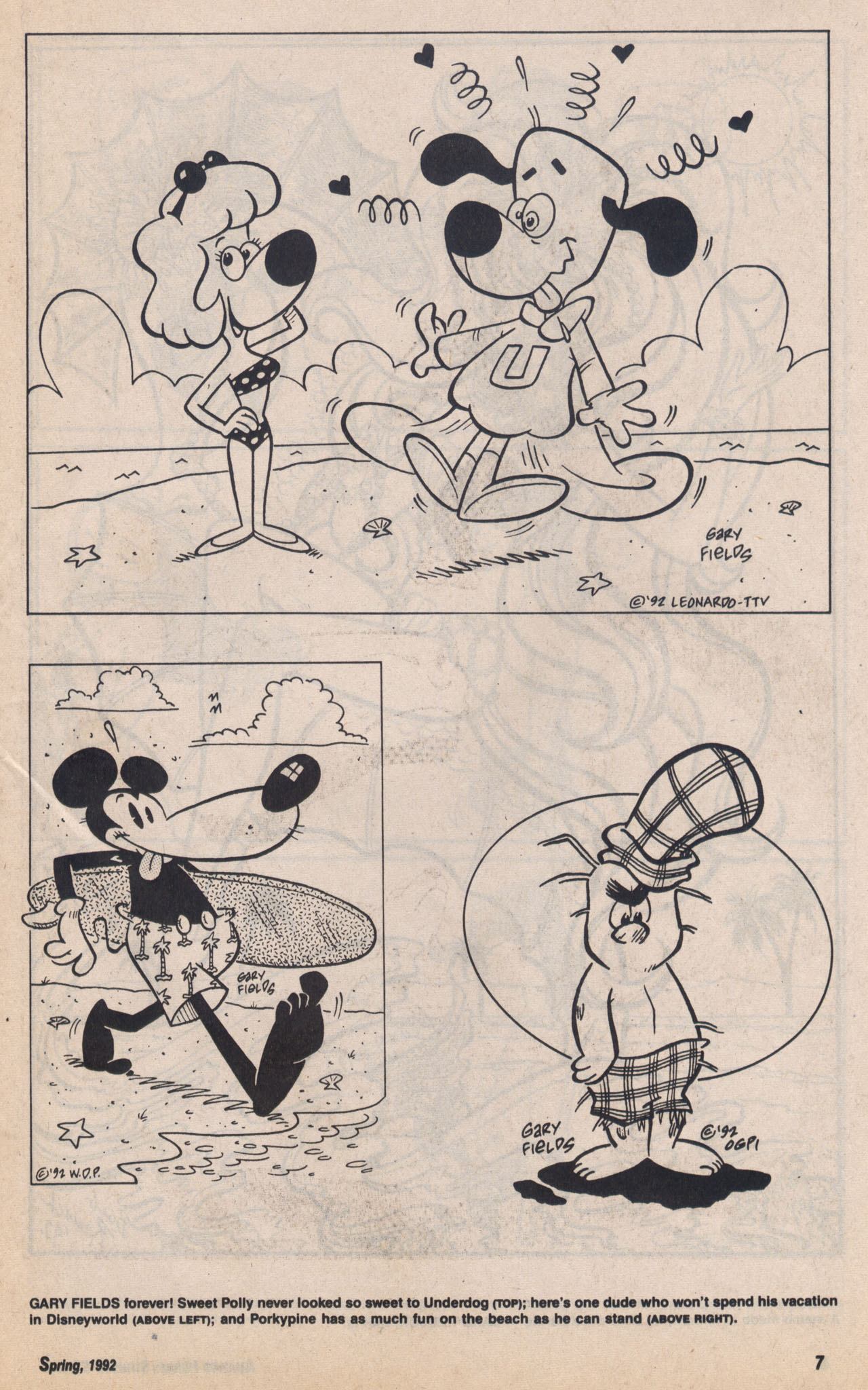 Read online Amazing Heroes Swimsuit Special comic -  Issue # TPB 3 - 7