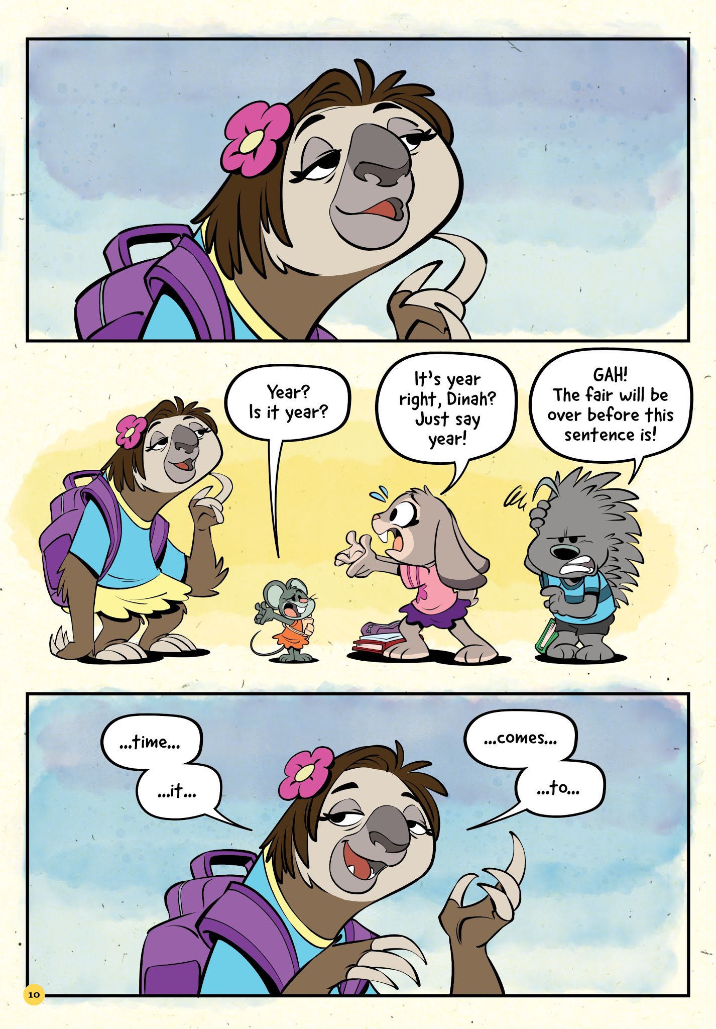 Read online Disney Zootopia: Friends To the Rescue comic -  Issue # TPB - 10