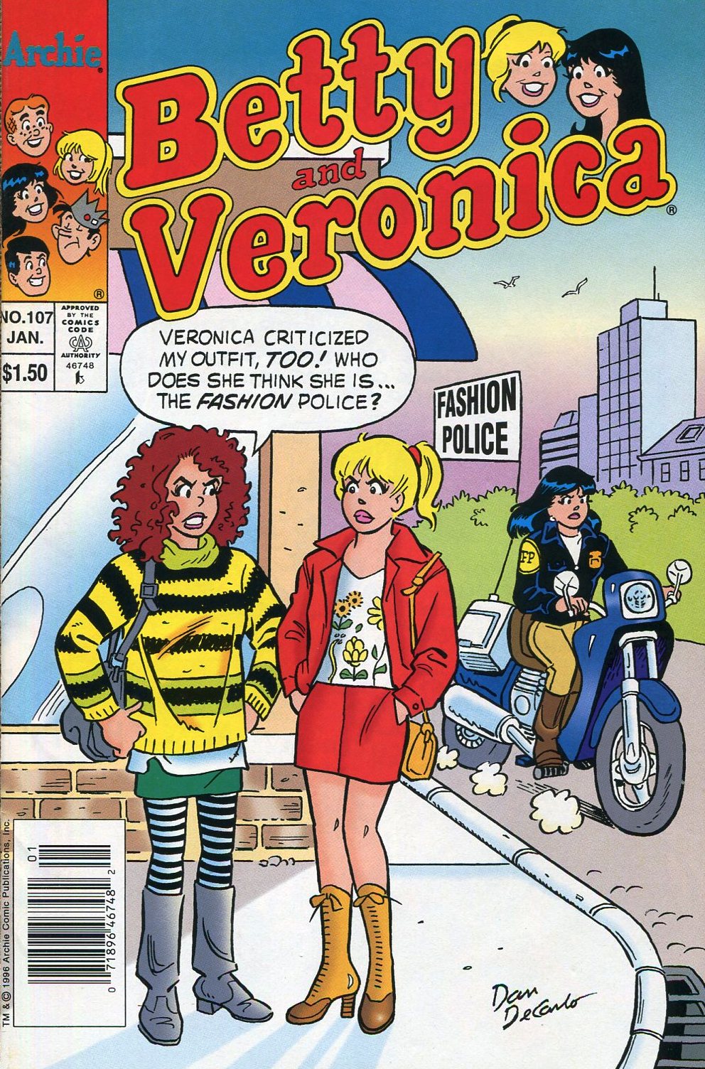 Read online Betty and Veronica (1987) comic -  Issue #107 - 1