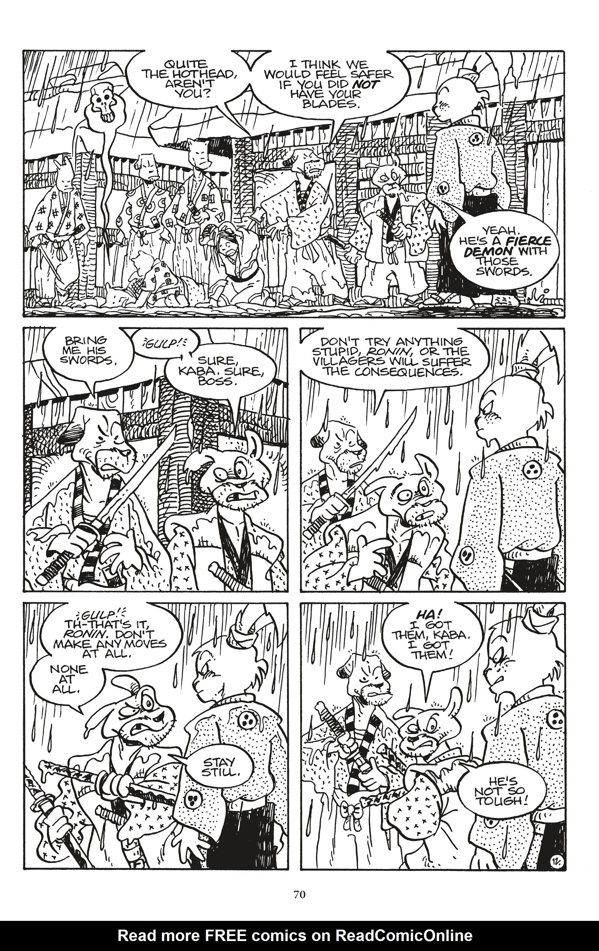 Read online The Usagi Yojimbo Saga comic -  Issue # TPB 8 (Part 1) - 70