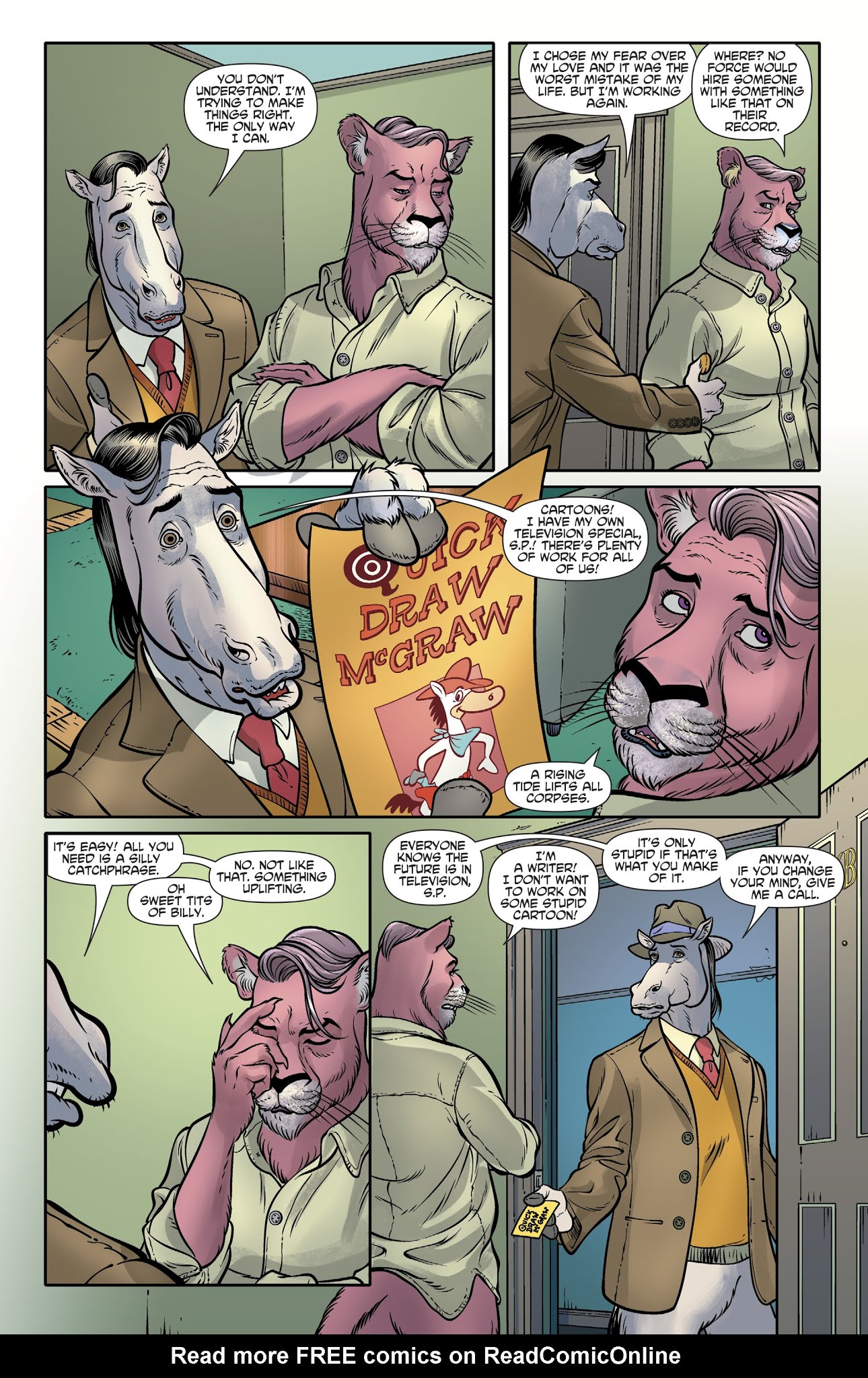 Read online Exit Stage Left: The Snagglepuss Chronicles comic -  Issue #6 - 14