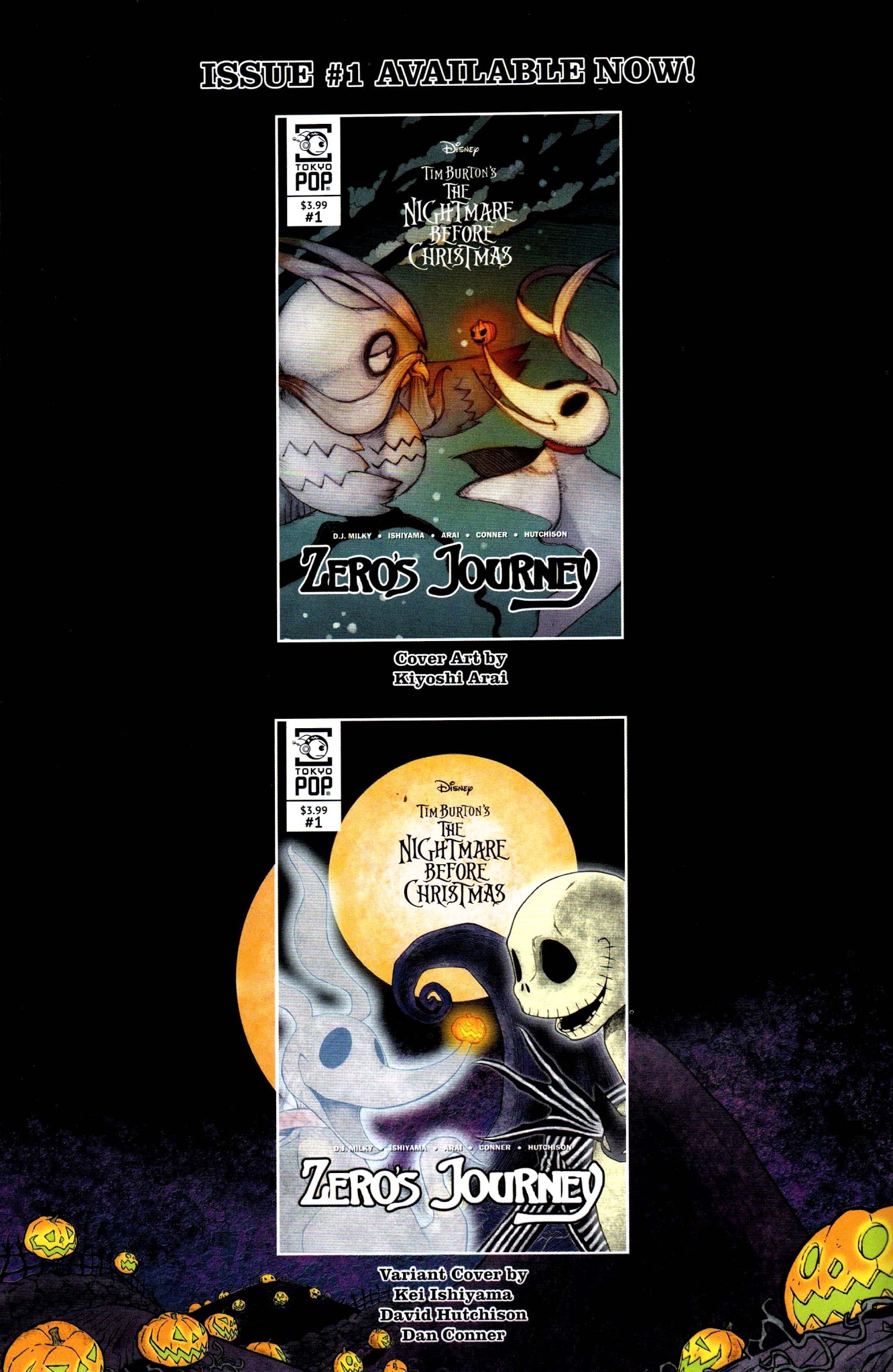 Read online Free Comic Book Day 2018 comic -  Issue # The Nightmare Before Christmas - 3A Zeros Journey - 23