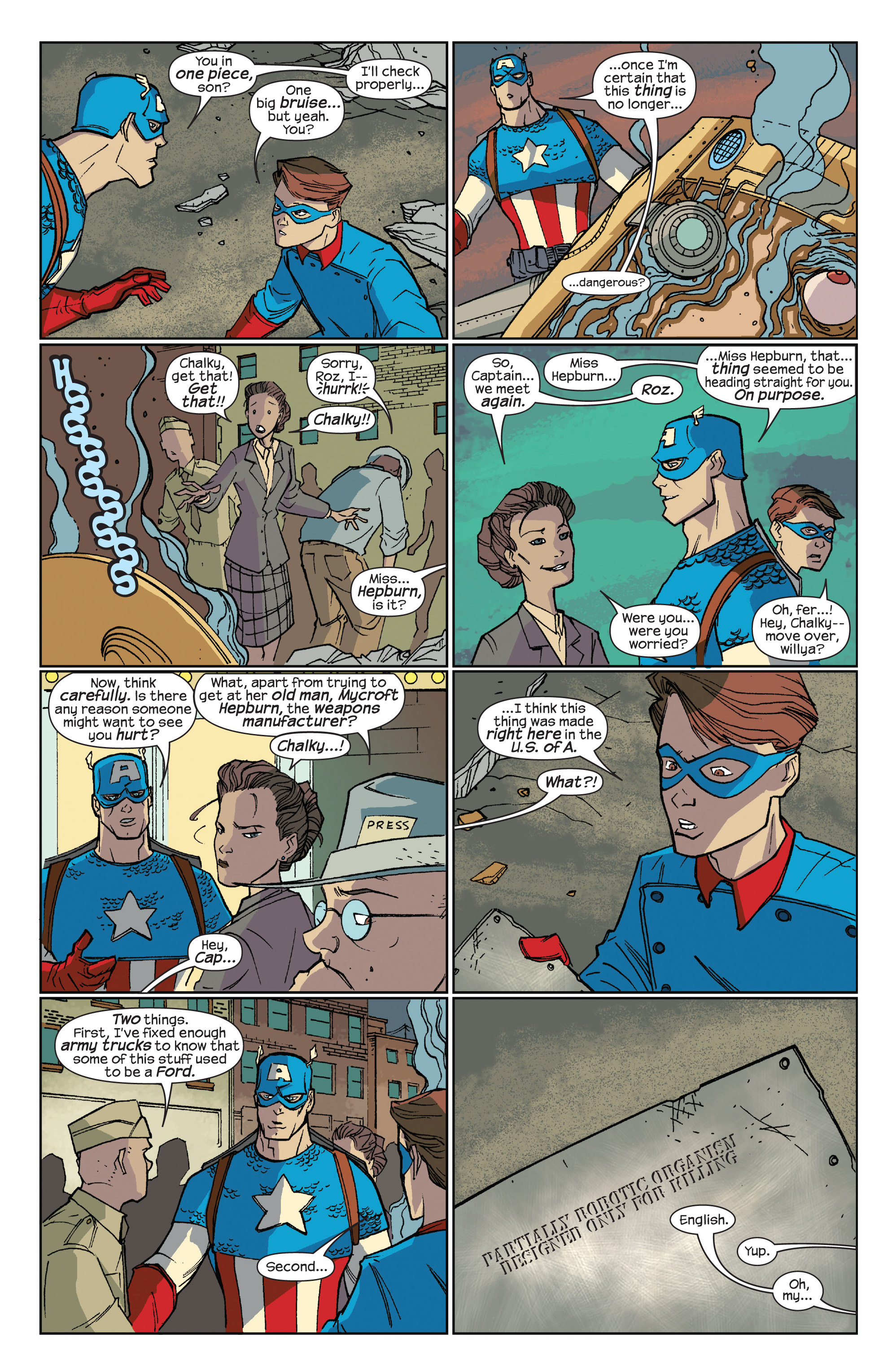 Read online Marvel Action Classics comic -  Issue # Captain America - 13