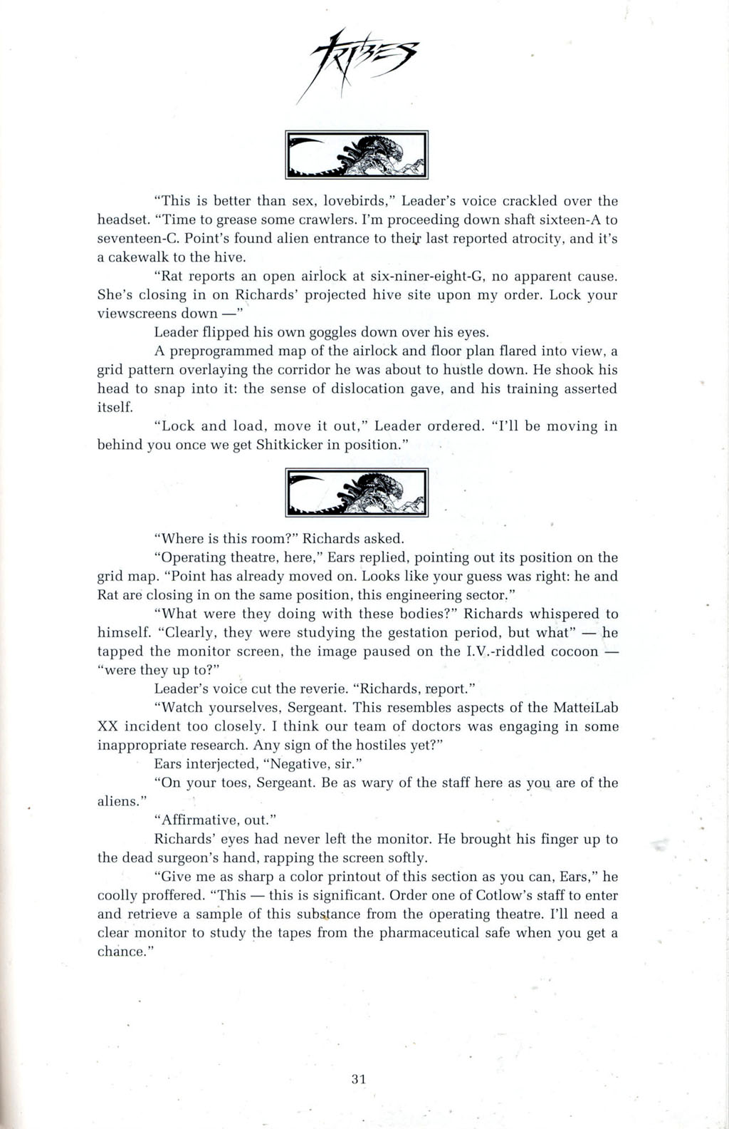 Read online Aliens: Tribes comic -  Issue # TPB - 32