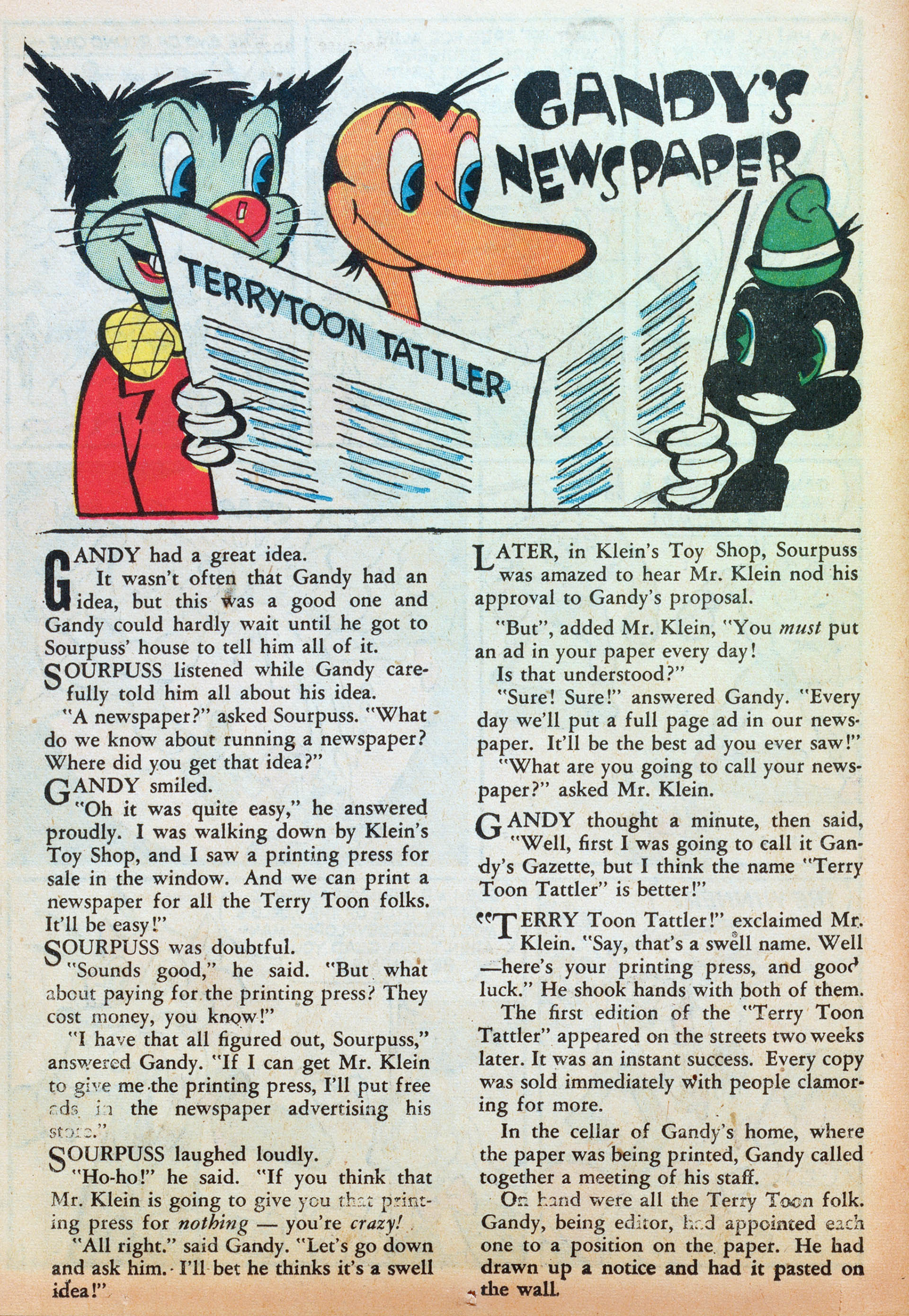 Read online Terry-Toons Comics comic -  Issue #8 - 48