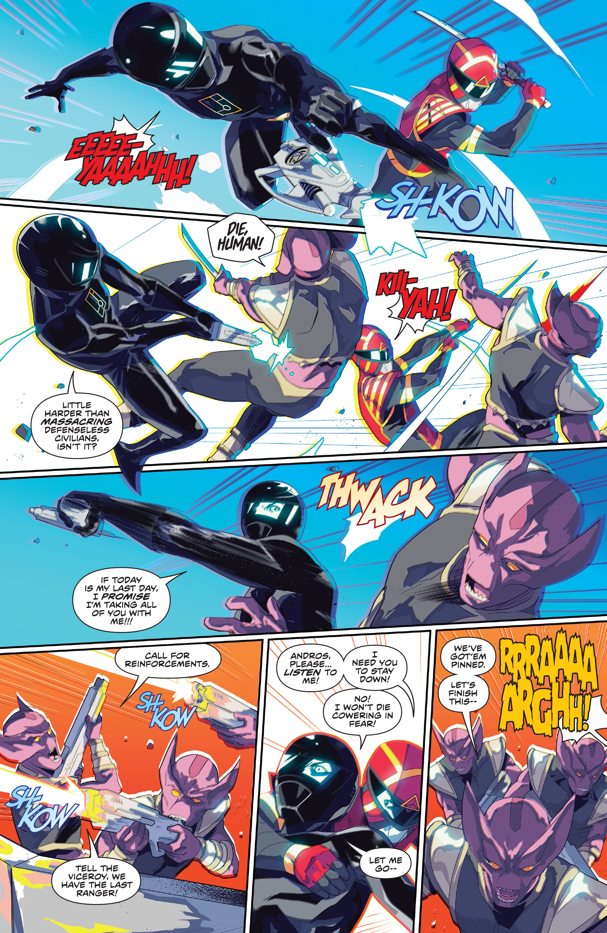 Read online Power Rangers comic -  Issue #19 - 16