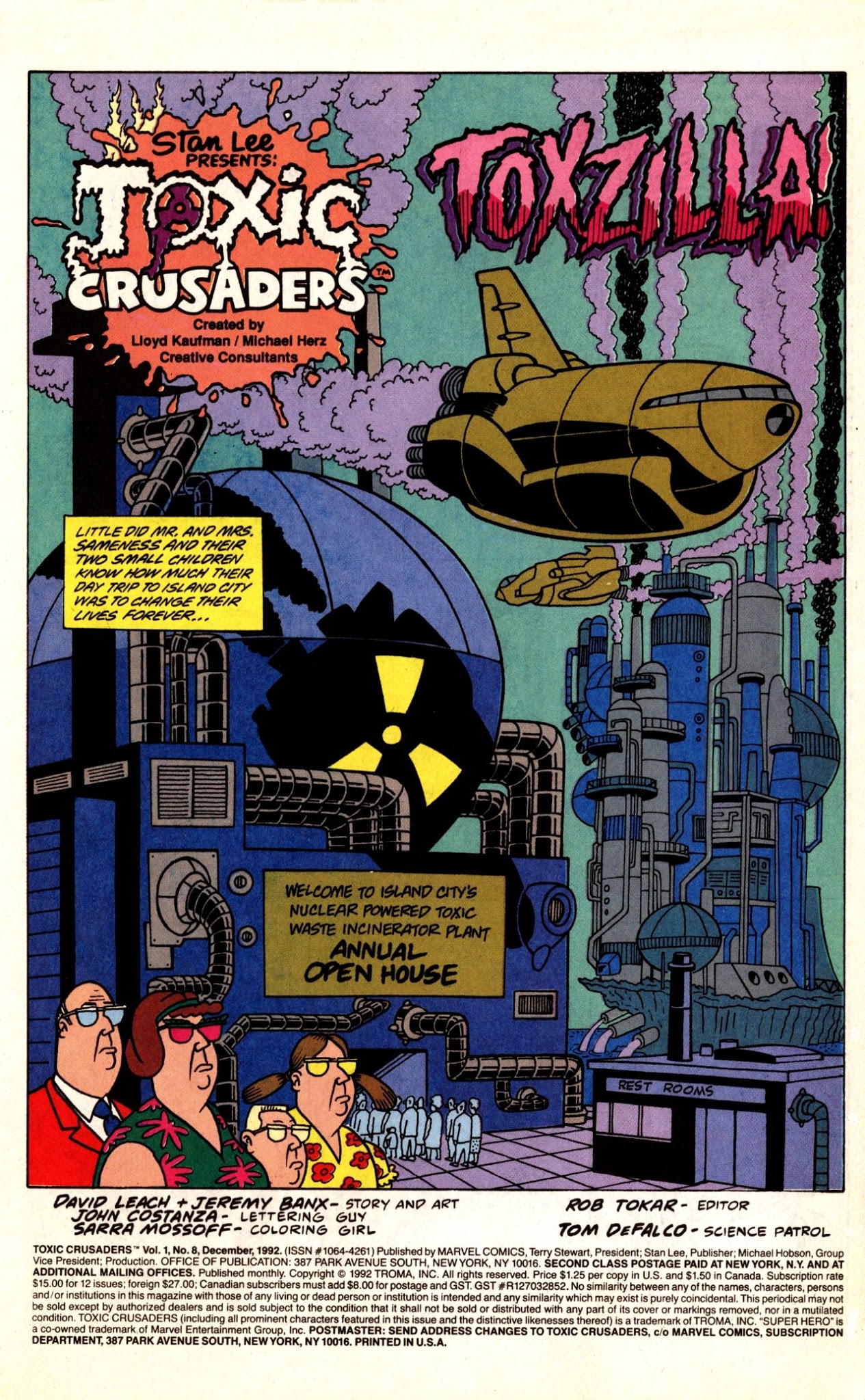Read online Toxic Crusaders comic -  Issue #8 - 3