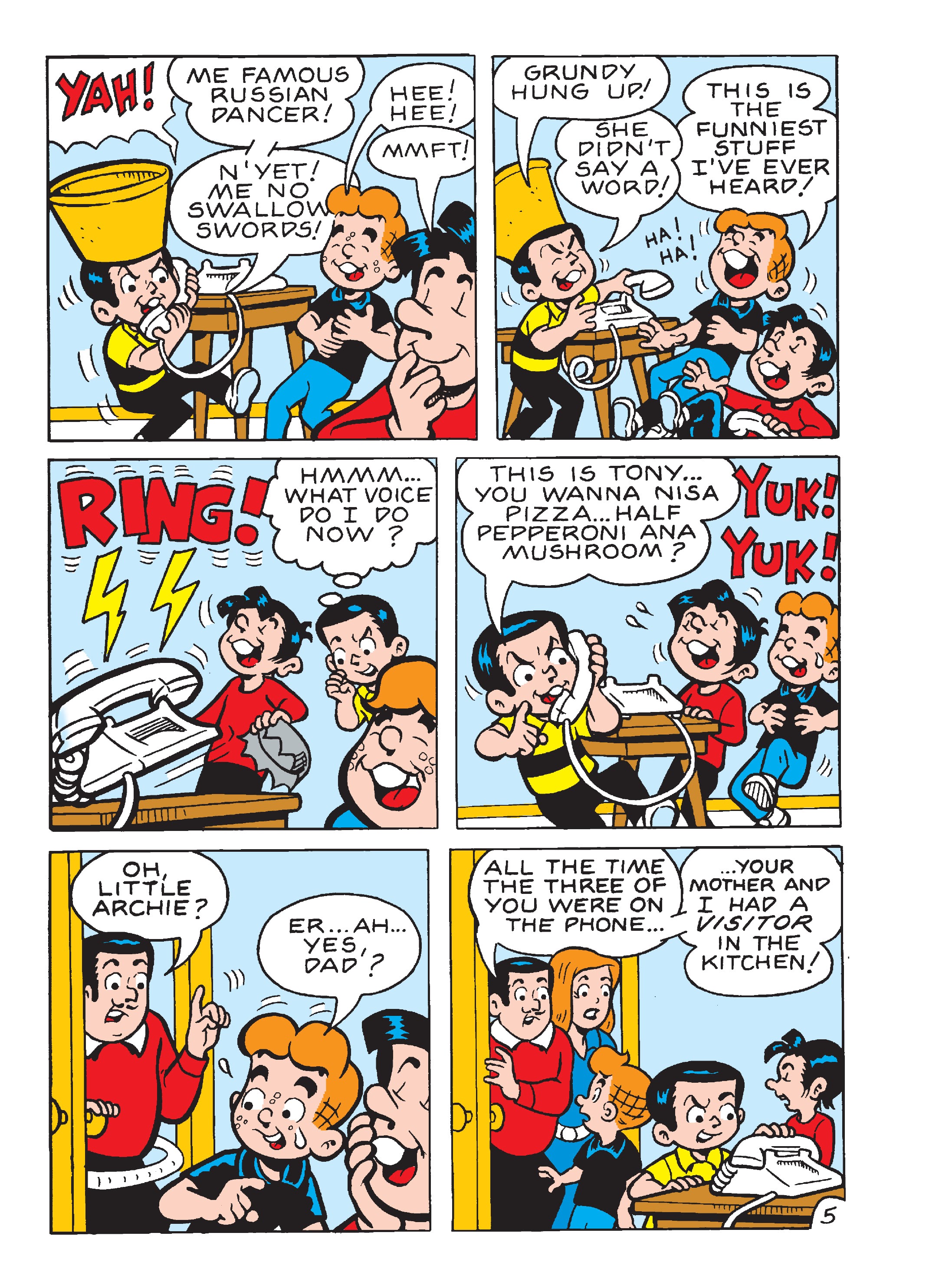 Read online Archie's Double Digest Magazine comic -  Issue #268 - 162