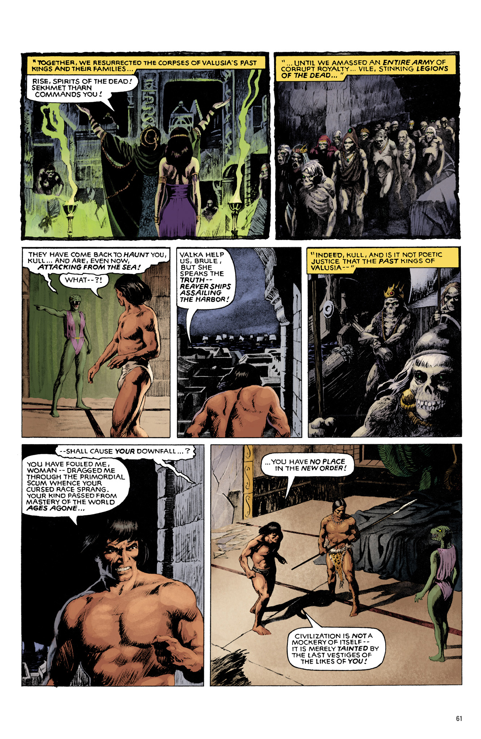 Read online Robert E. Howard's Savage Sword comic -  Issue #10 - 63