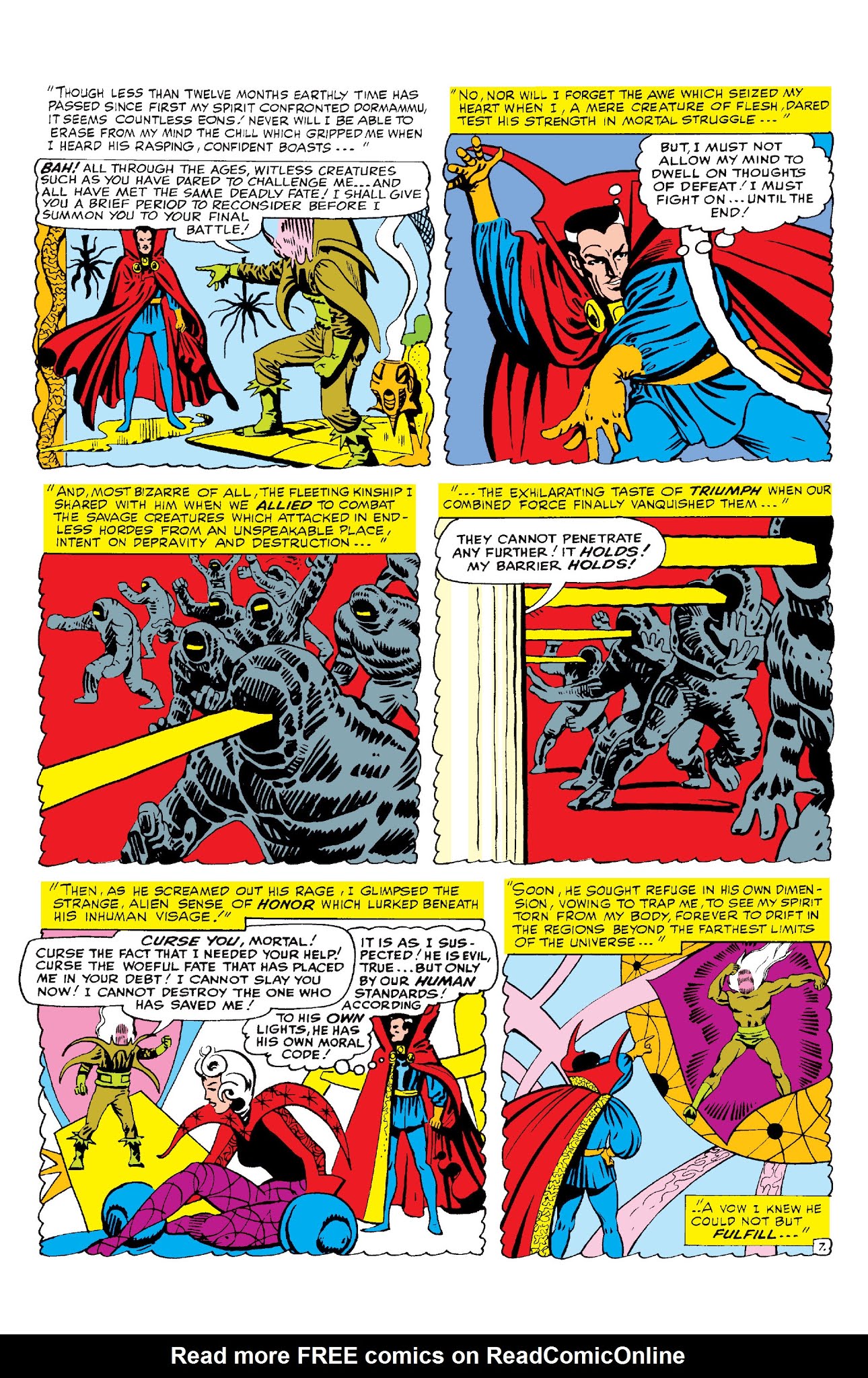 Read online Marvel Masterworks: Doctor Strange comic -  Issue # TPB 2 (Part 1) - 68