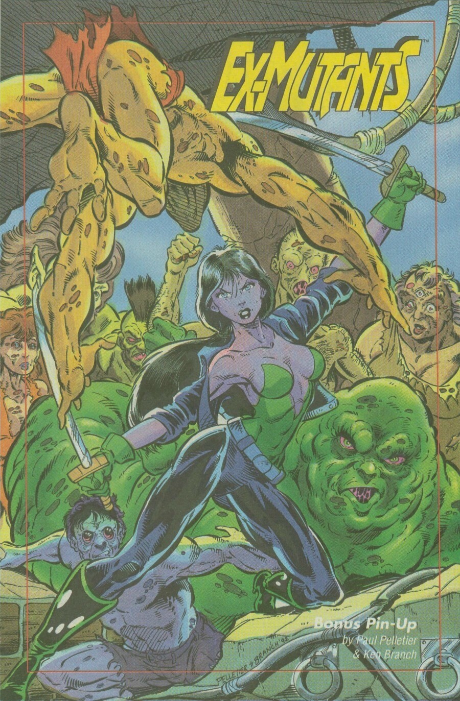 Read online Ex-Mutants comic -  Issue #3 - 33