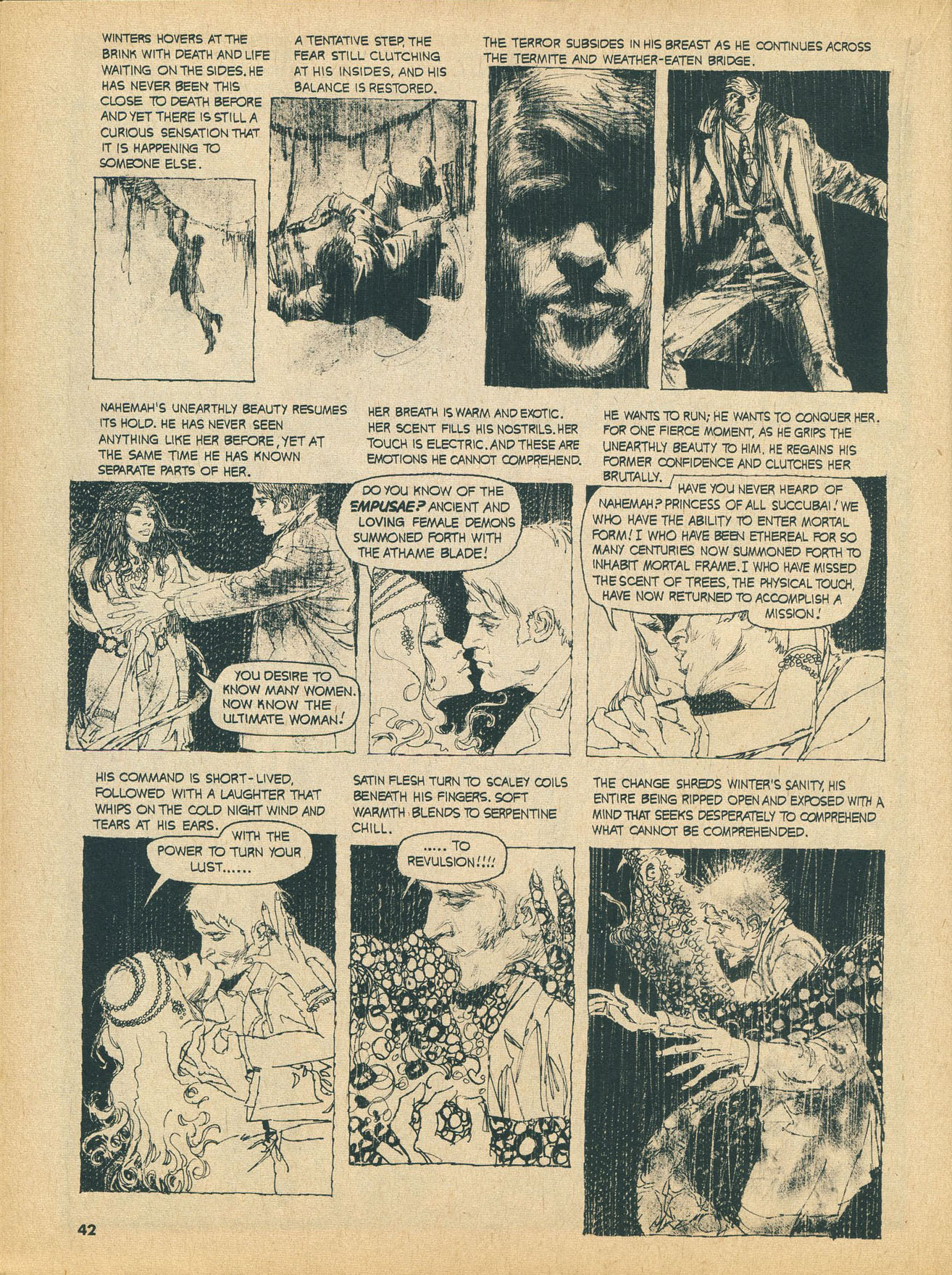Read online Vampirella (1969) comic -  Issue #18 - 42