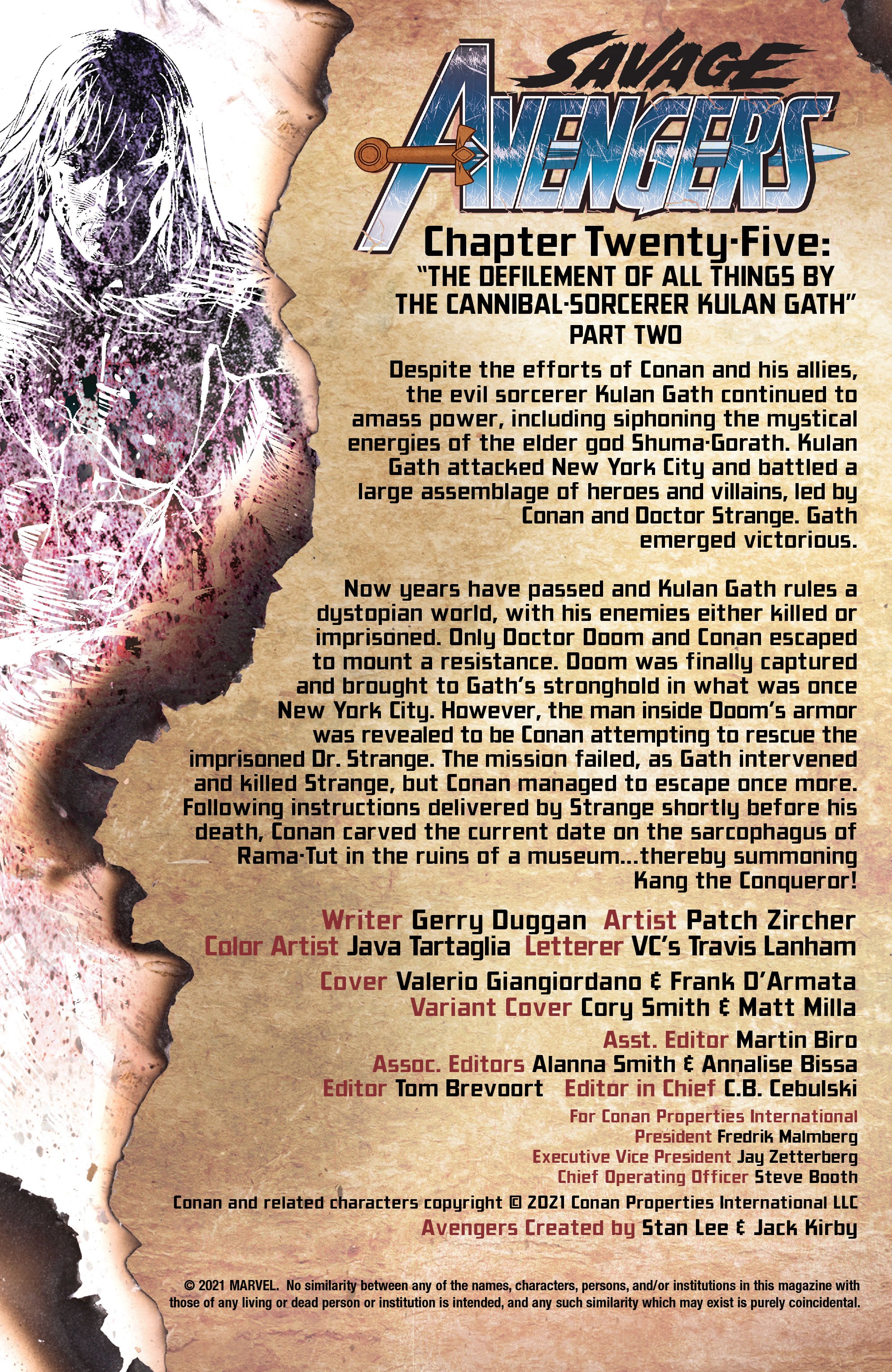 Read online Savage Avengers comic -  Issue #25 - 2