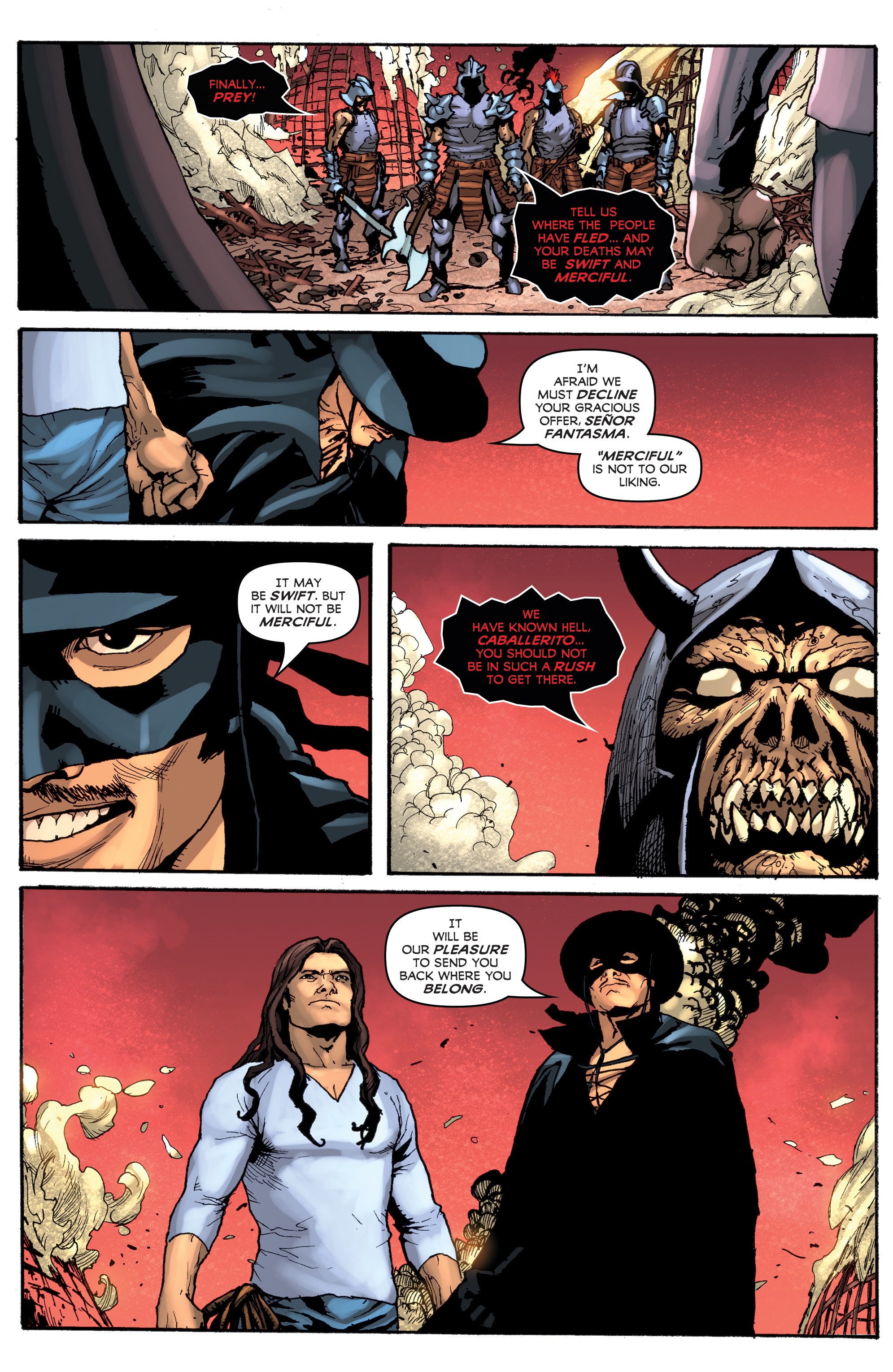 Read online Zorro: Swords of Hell comic -  Issue #3 - 11