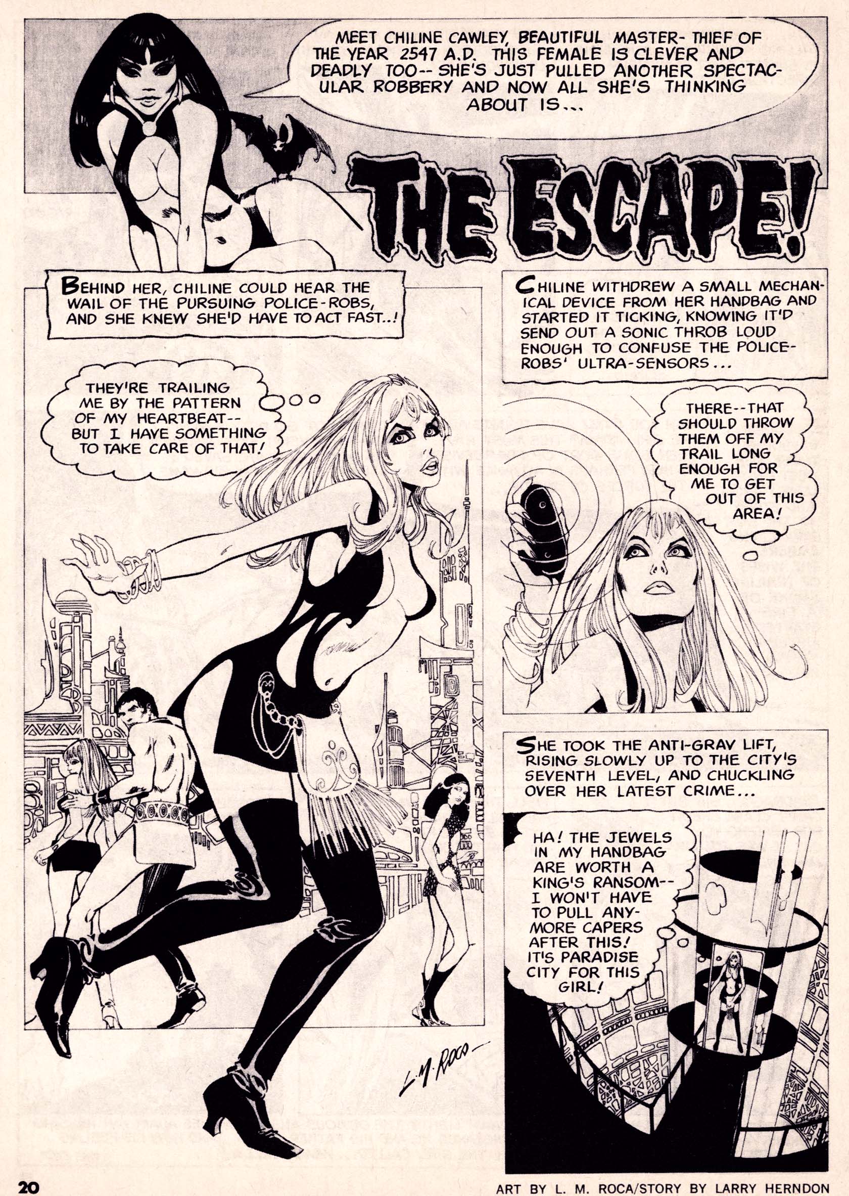 Read online Vampirella (1969) comic -  Issue #11 - 20