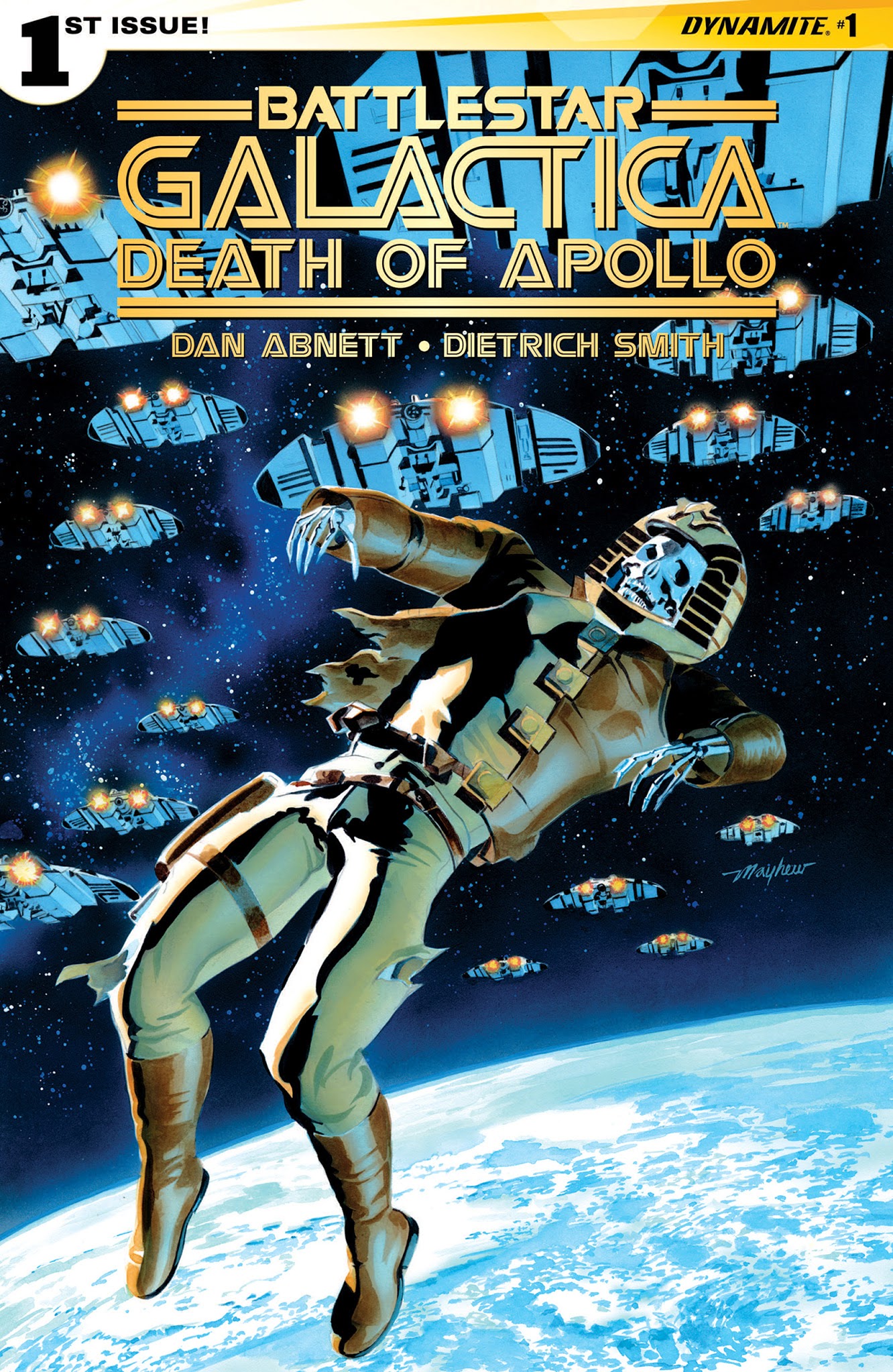 Read online Classic Battlestar Galactica: The Death of Apollo comic -  Issue #1 - 1