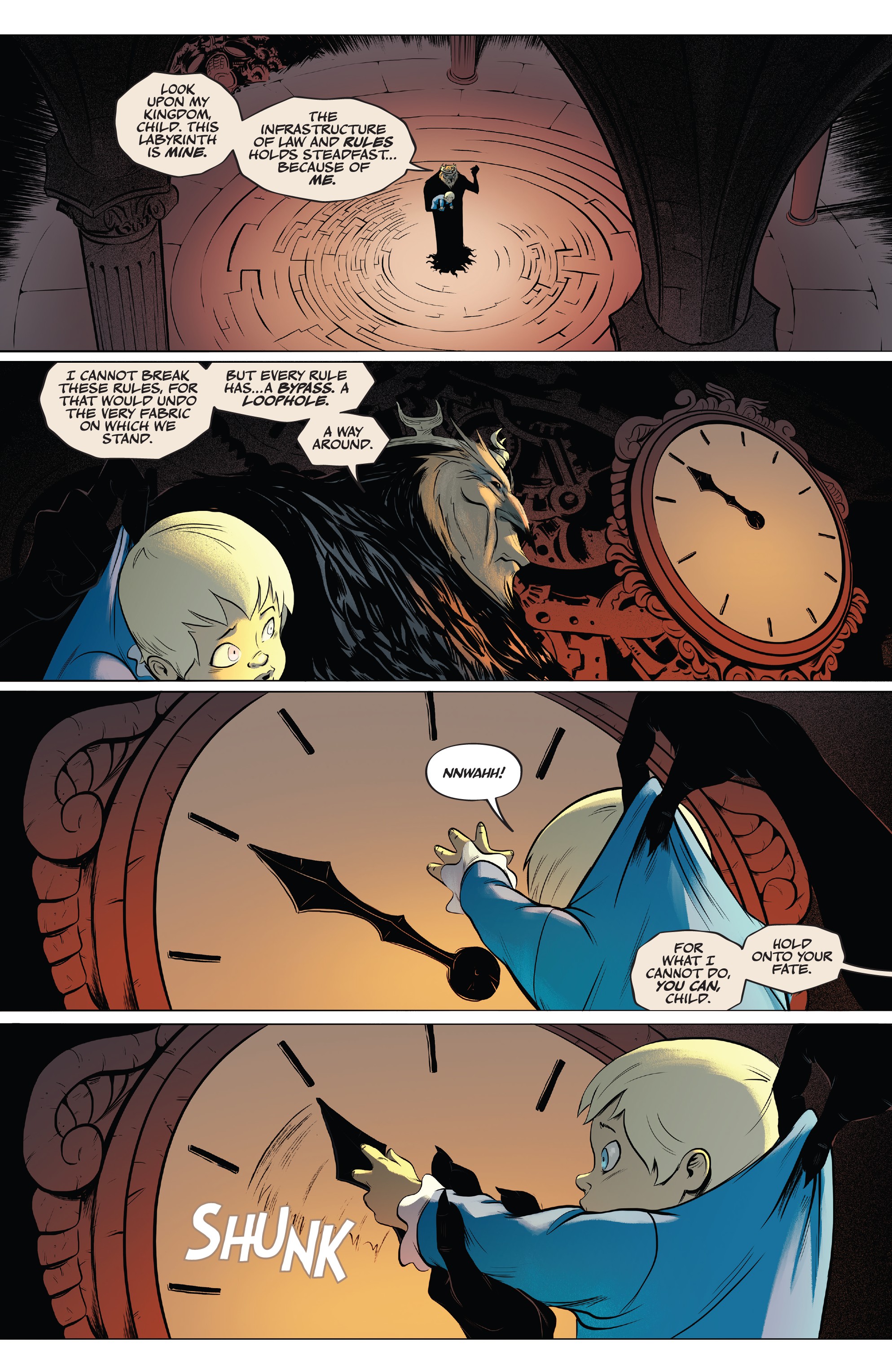 Read online Jim Henson's Labyrinth: Coronation comic -  Issue #10 - 11