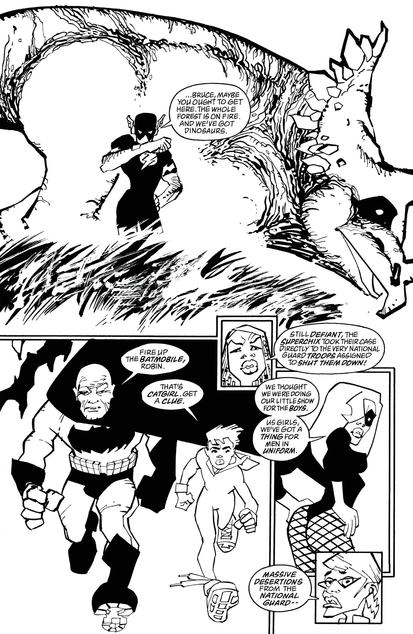 Read online Batman Noir: The Dark Knight Strikes Again comic -  Issue # TPB (Part 2) - 34
