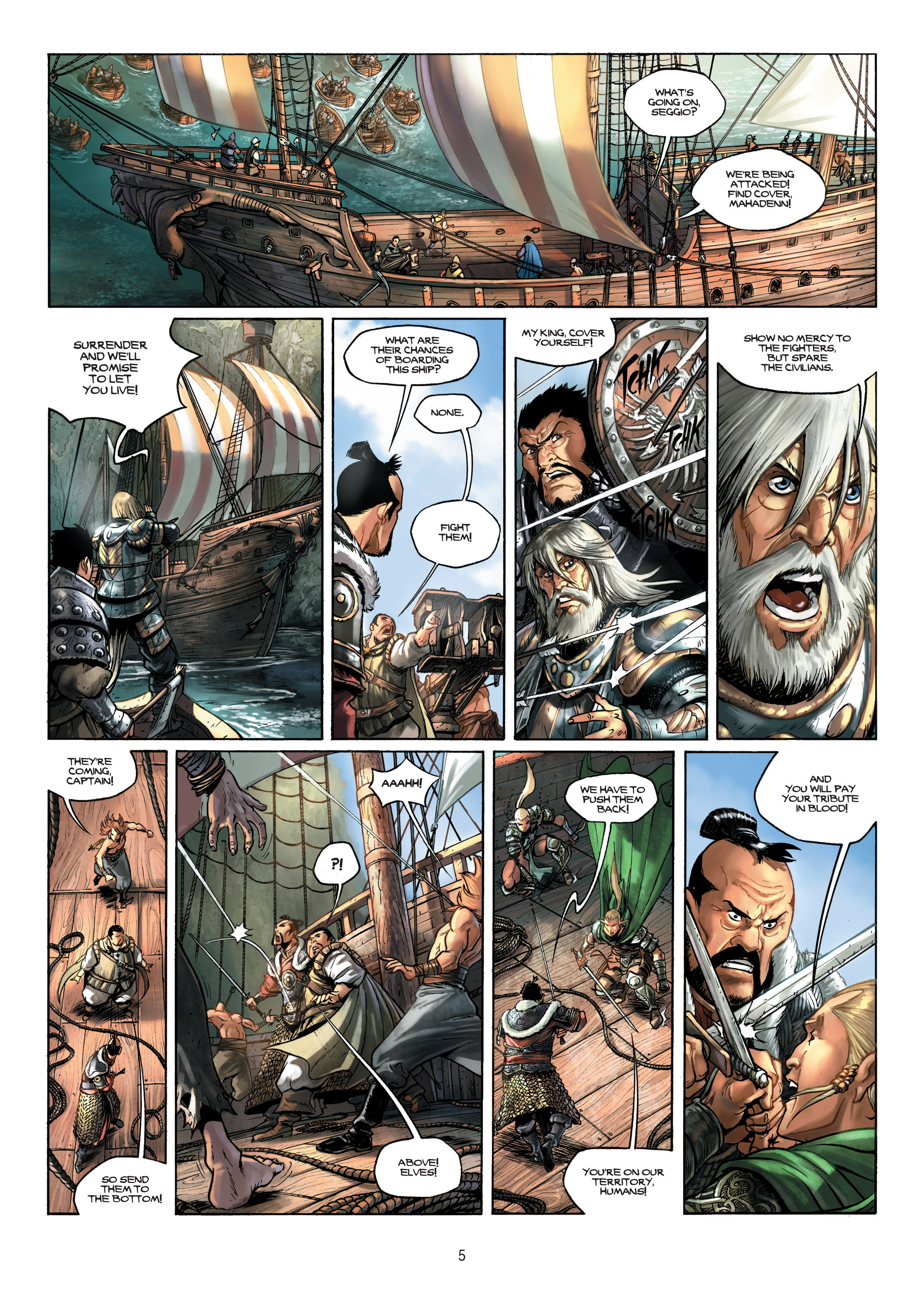 Read online Elves comic -  Issue #7 - 5