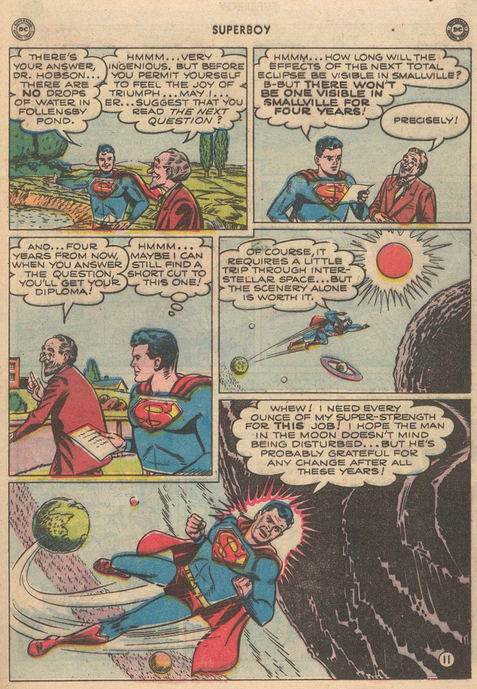 Read online Superboy (1949) comic -  Issue #14 - 27