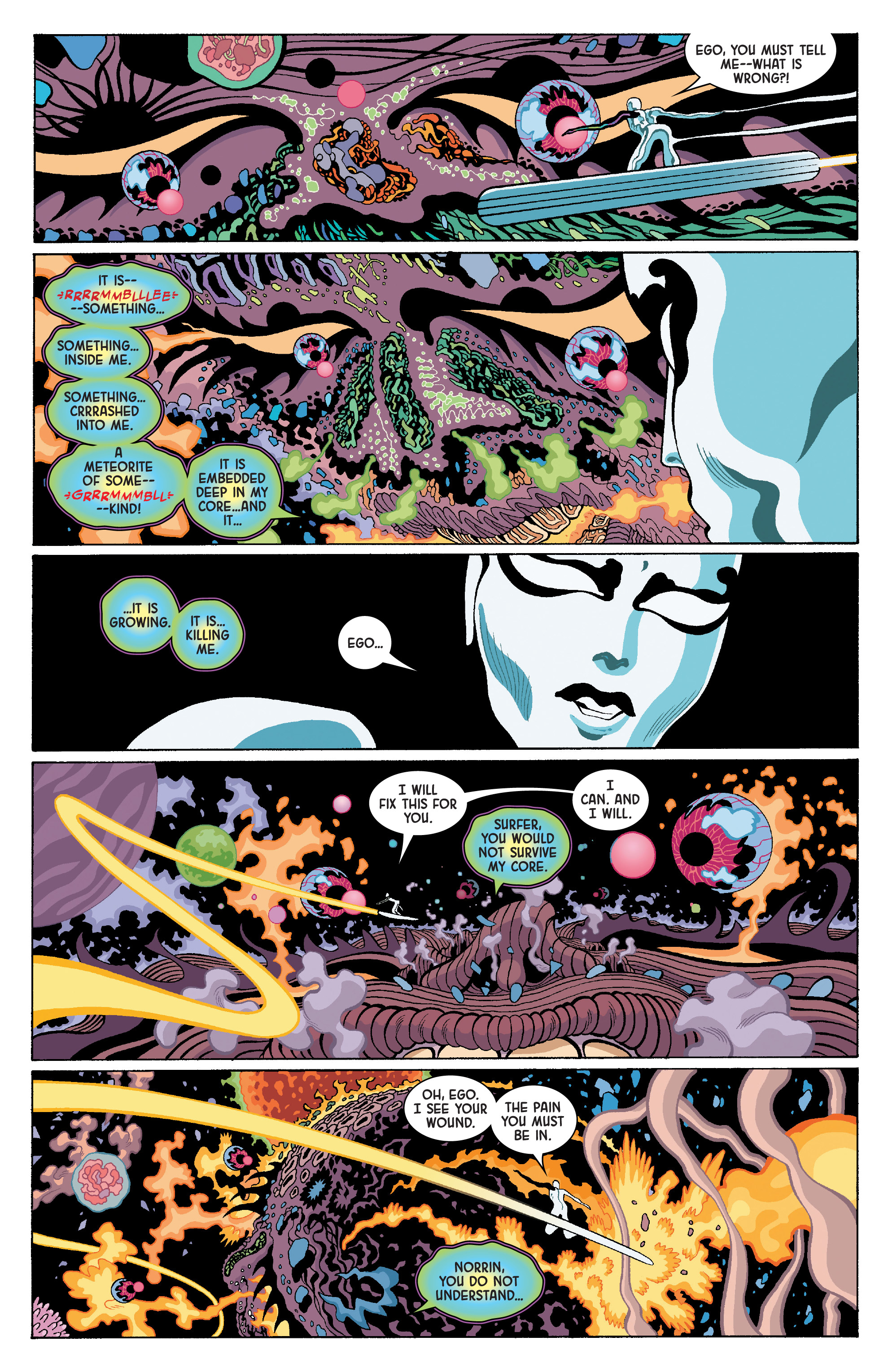 Read online Silver Surfer: Black comic -  Issue #3 - 13