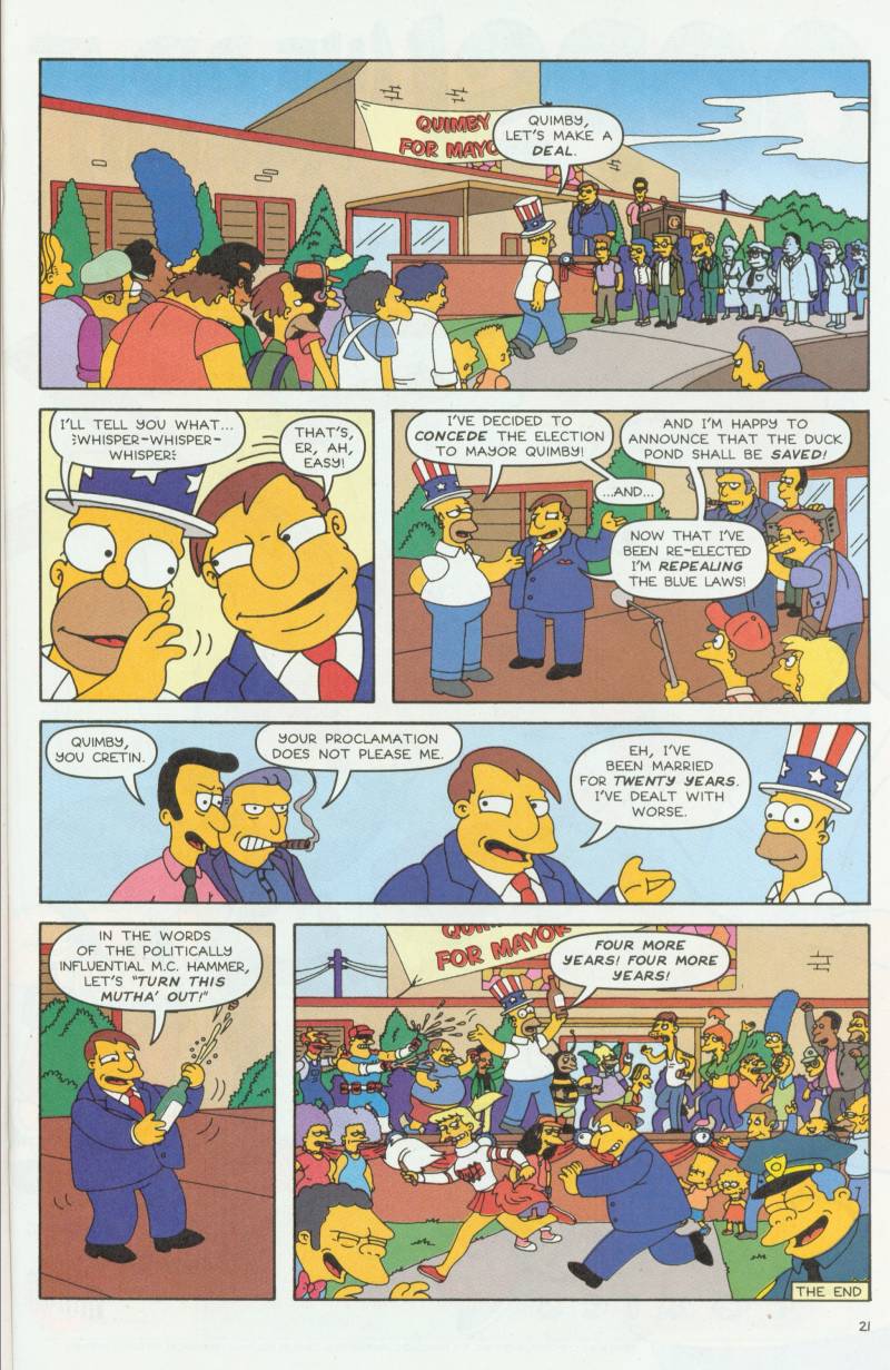 Read online Simpsons Comics comic -  Issue #58 - 22