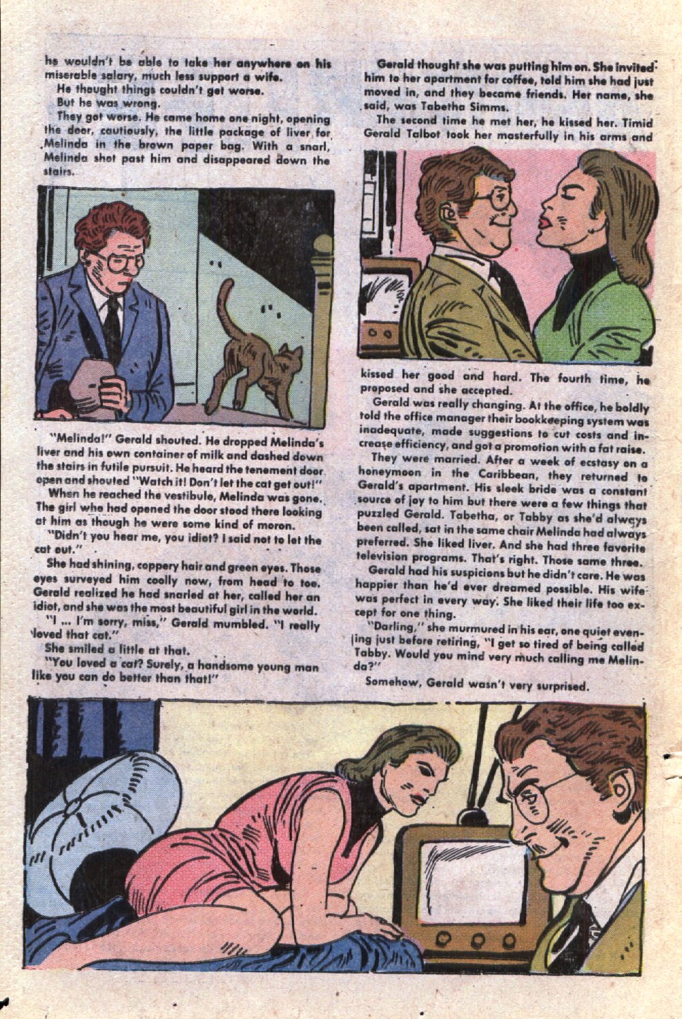 Read online Haunted Love (1973) comic -  Issue #10 - 20