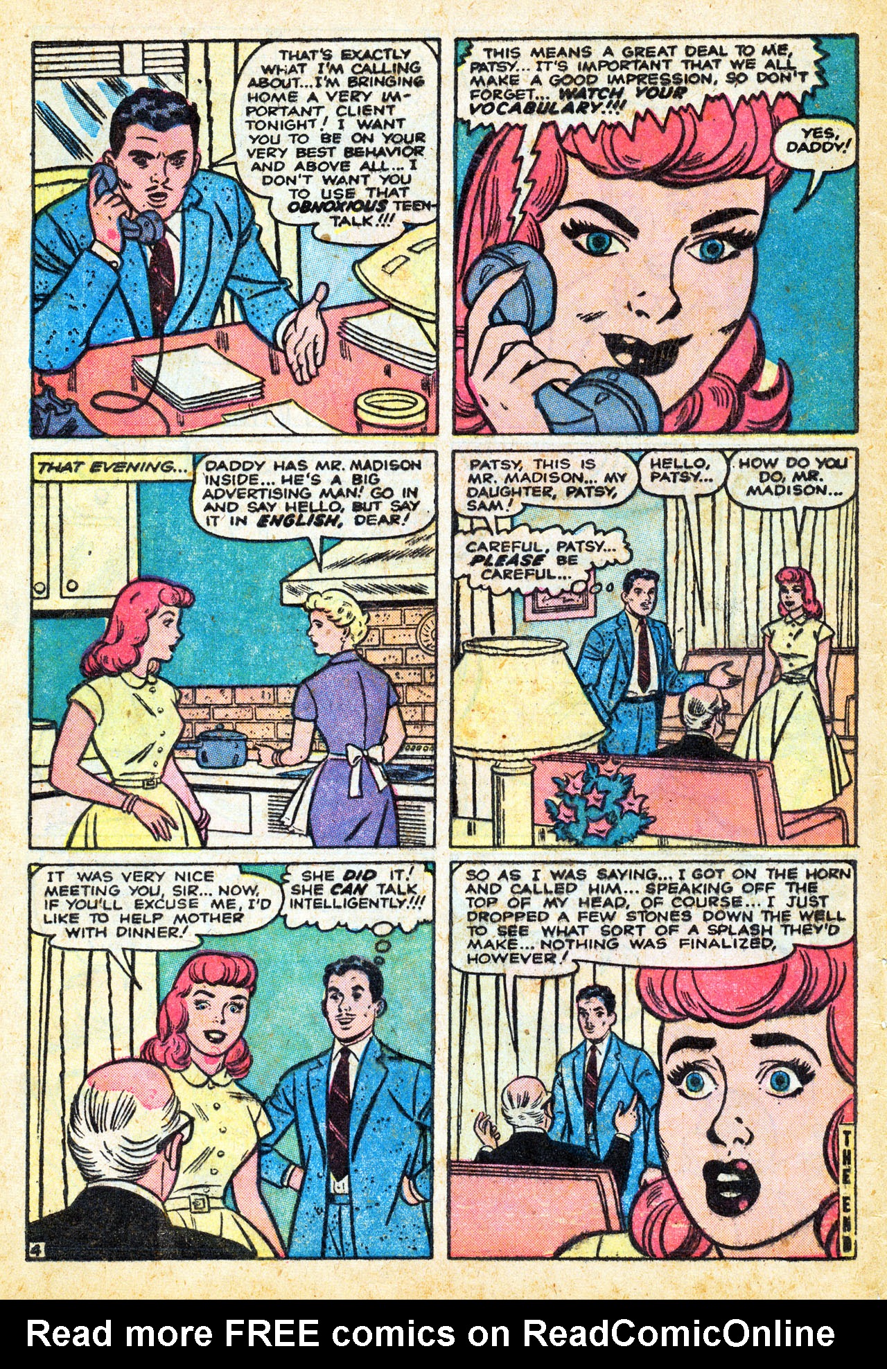 Read online Patsy Walker comic -  Issue #69 - 32