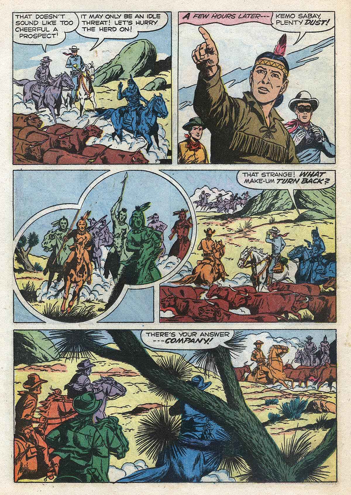 Read online The Lone Ranger (1948) comic -  Issue #98 - 20