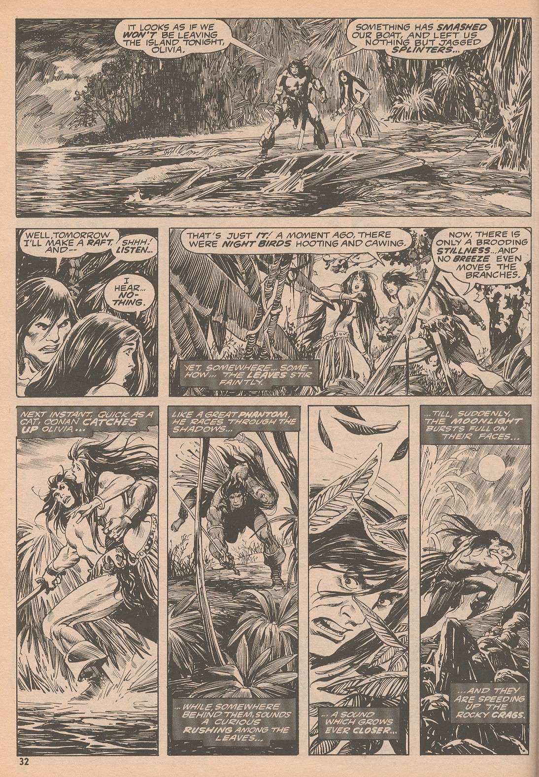 Read online The Savage Sword Of Conan comic -  Issue #4 - 32