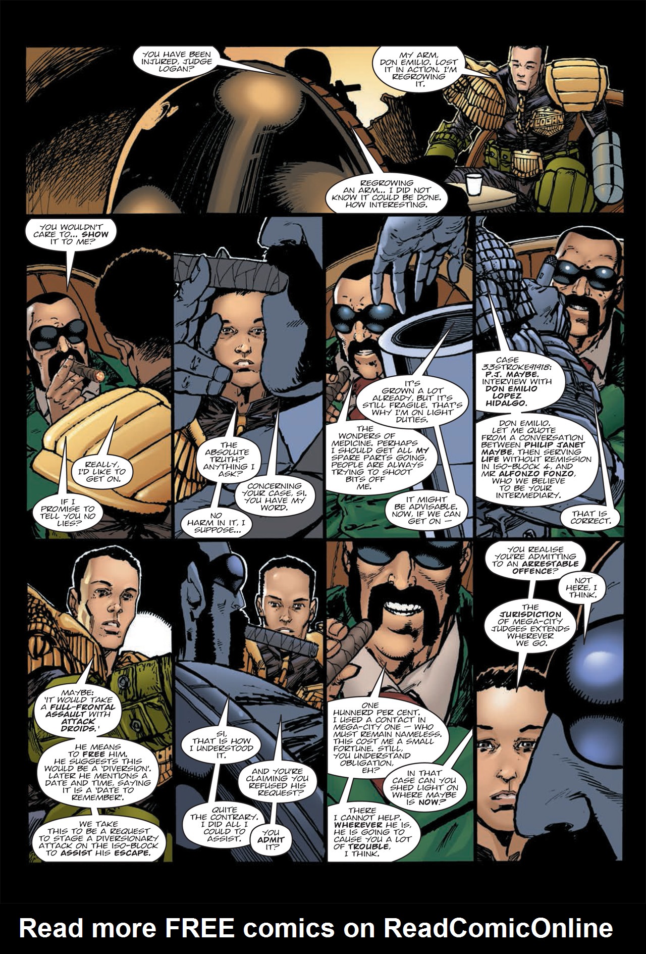 Read online Judge Dredd: Day of Chaos - The Fourth Faction comic -  Issue # TPB (Part 2) - 52