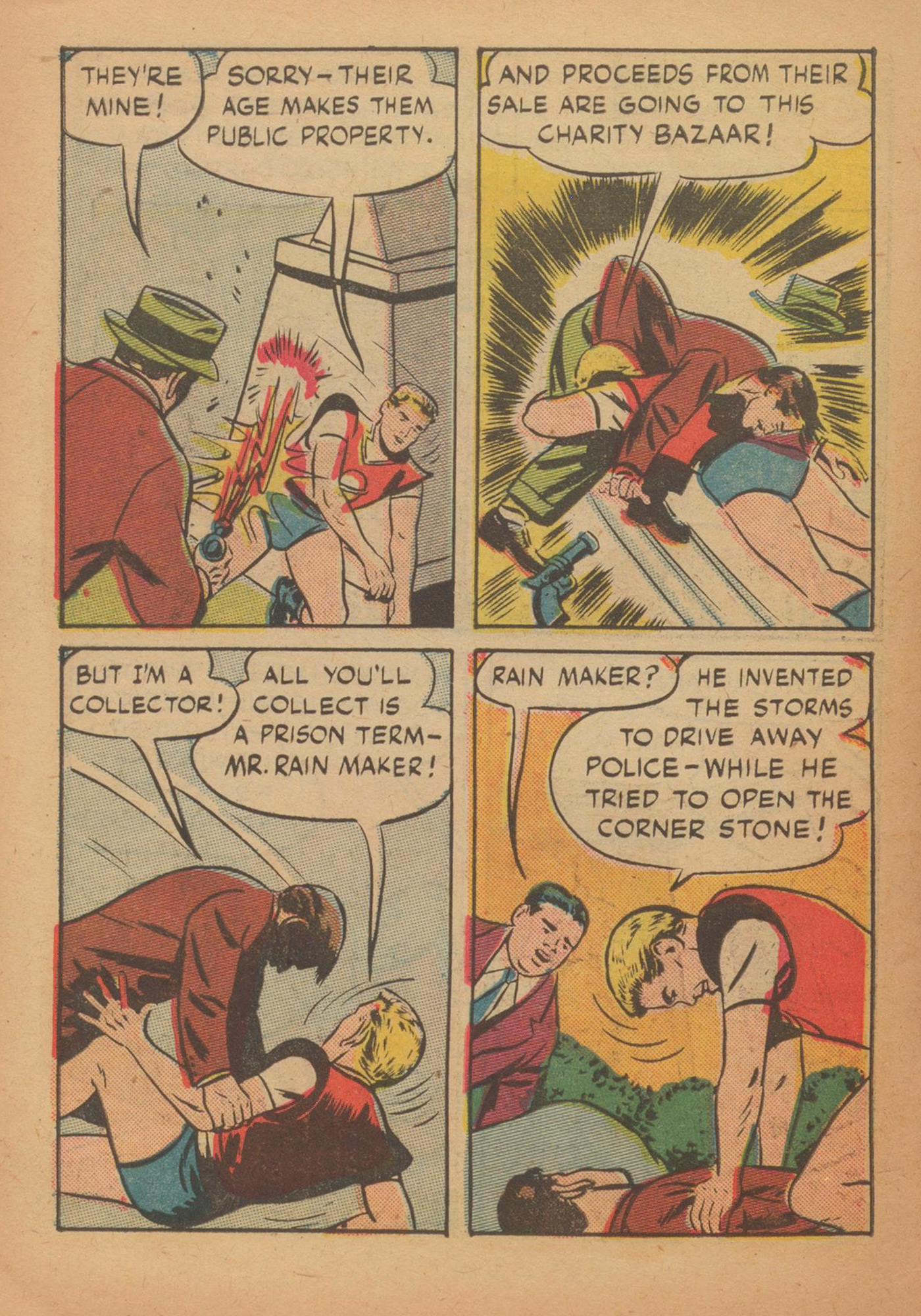 Read online Captain Atom (1950) comic -  Issue #4 - 32