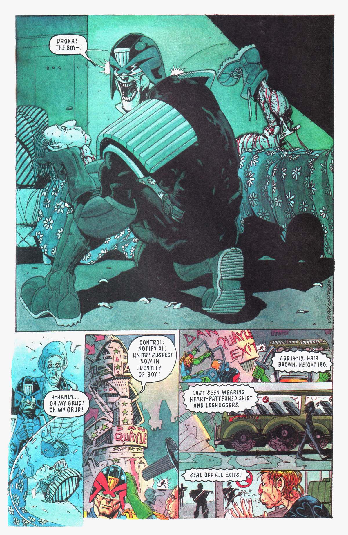 Read online Judge Dredd: The Megazine comic -  Issue #9 - 6