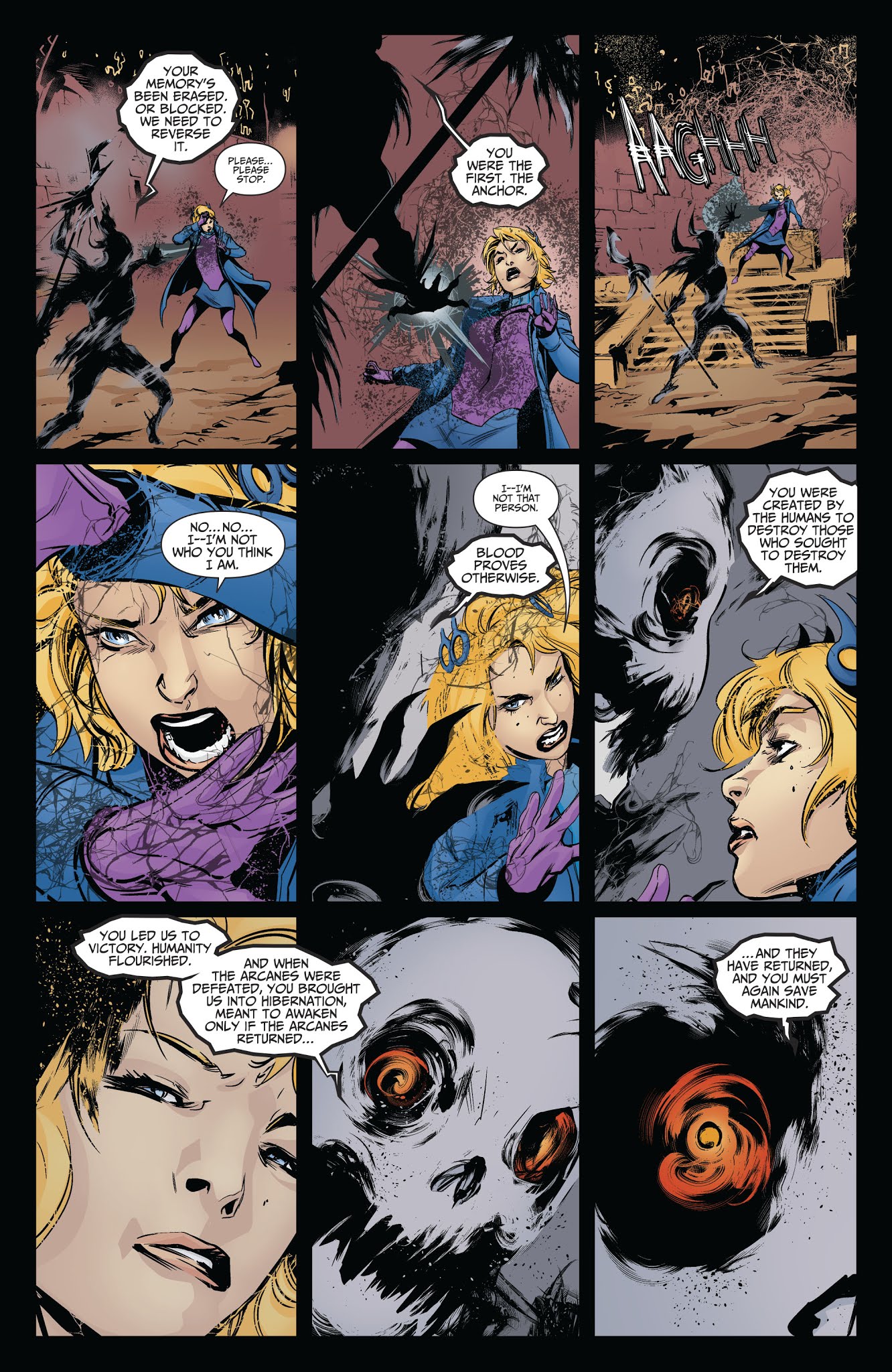 Read online Raven: Daughter of Darkness comic -  Issue #10 - 13