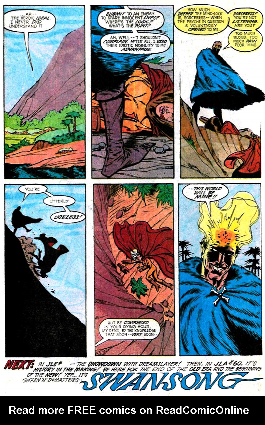 Read online Justice League America comic -  Issue #59 - 23