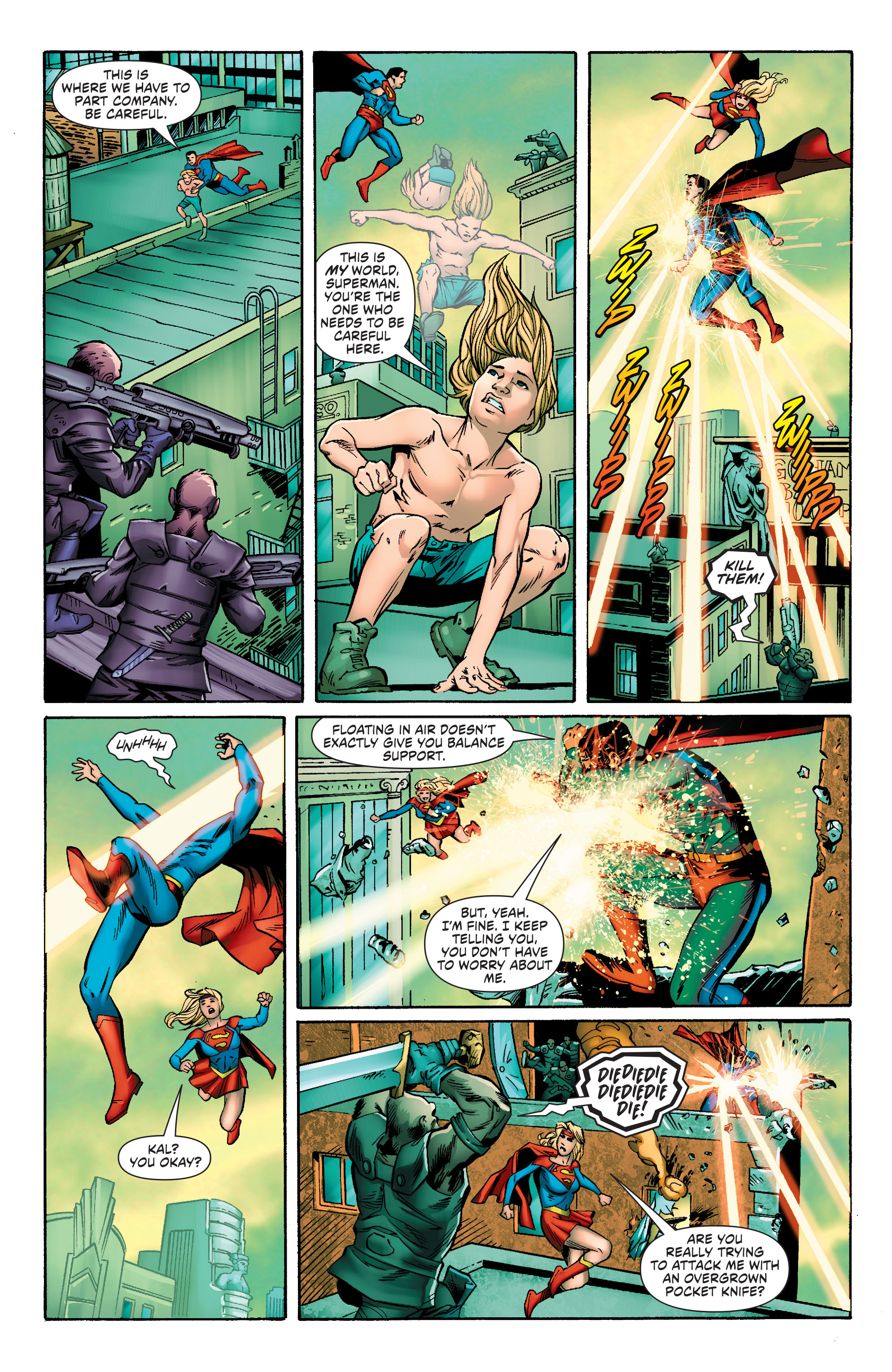 Read online Convergence Adventures of Superman comic -  Issue #2 - 12