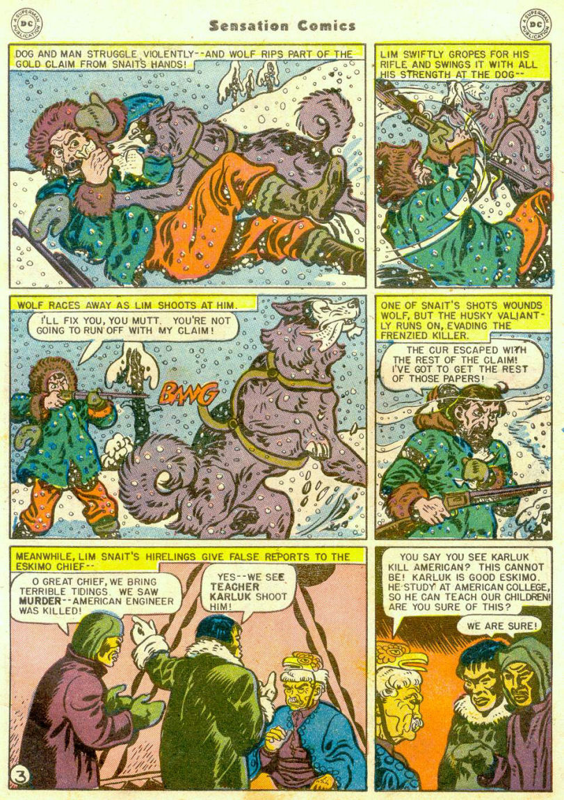 Read online Sensation (Mystery) Comics comic -  Issue #65 - 4