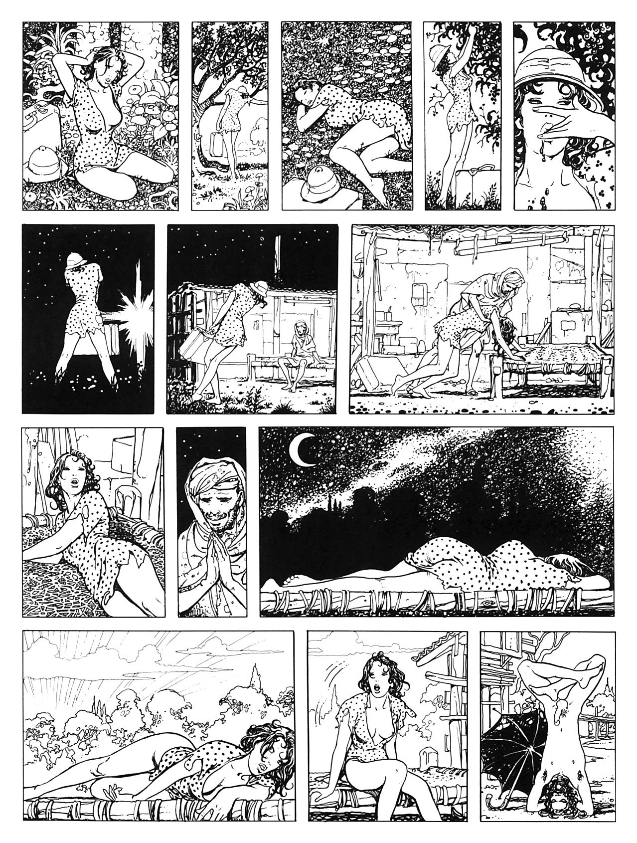 Read online Perchance to dream - The Indian adventures of Giuseppe Bergman comic -  Issue # TPB - 84