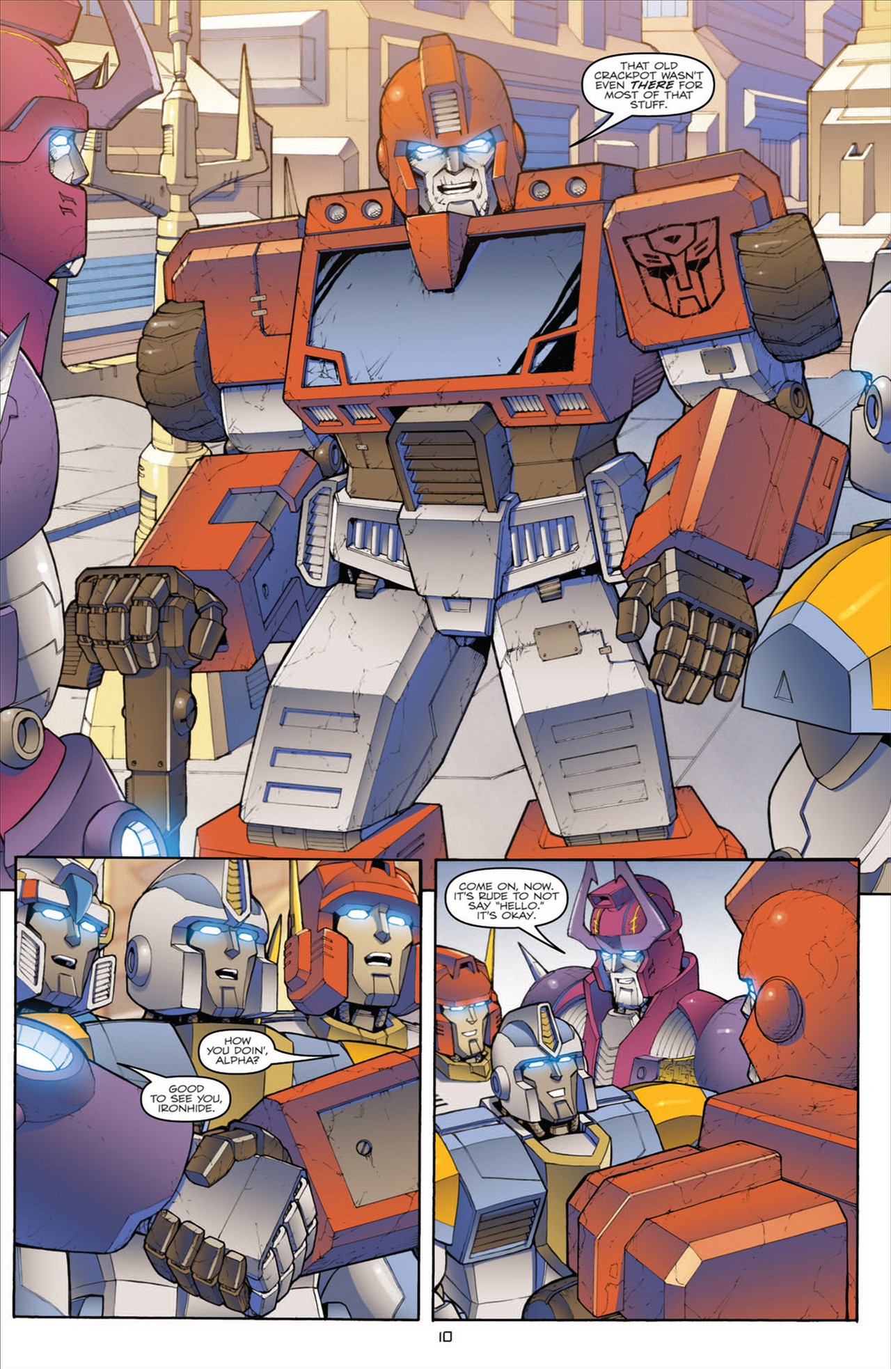 Read online The Transformers (2009) comic -  Issue #31 - 14