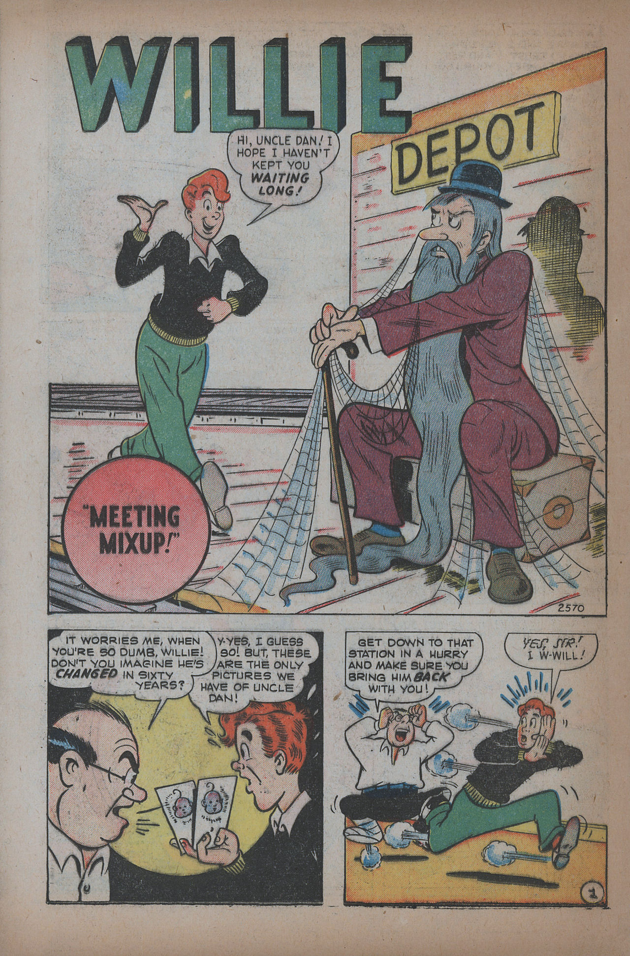 Read online Willie Comics (1946) comic -  Issue #17 - 30
