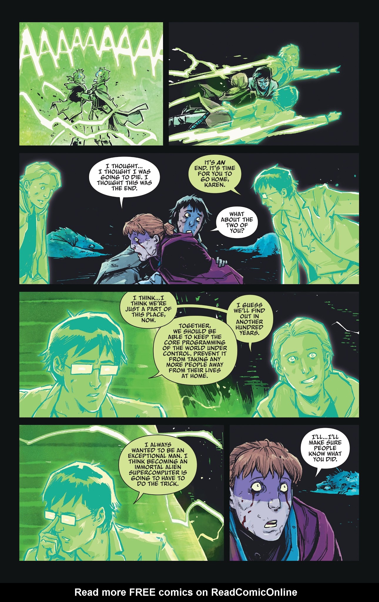 Read online The Woods comic -  Issue #36 - 18