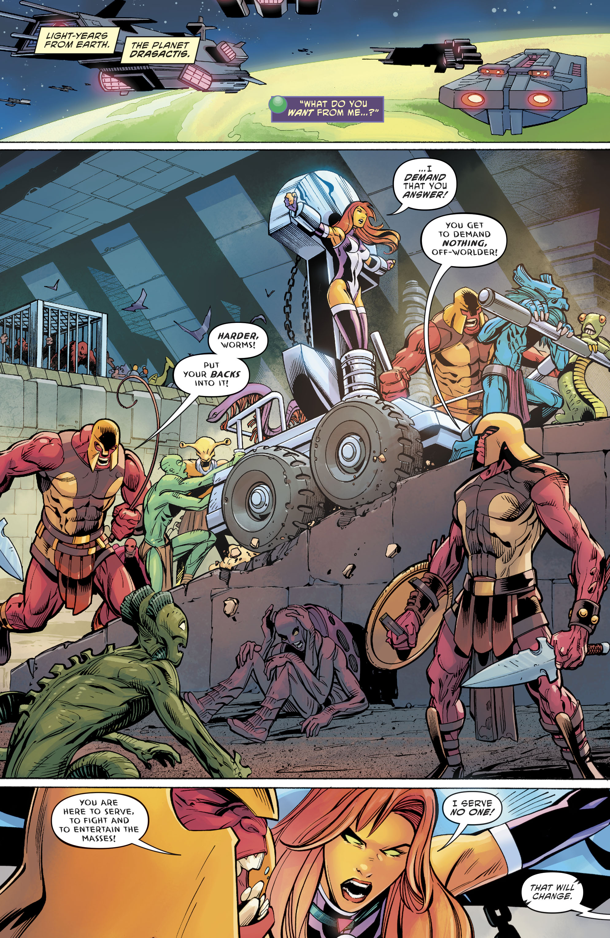 Read online Titans: Burning Rage comic -  Issue #7 - 9