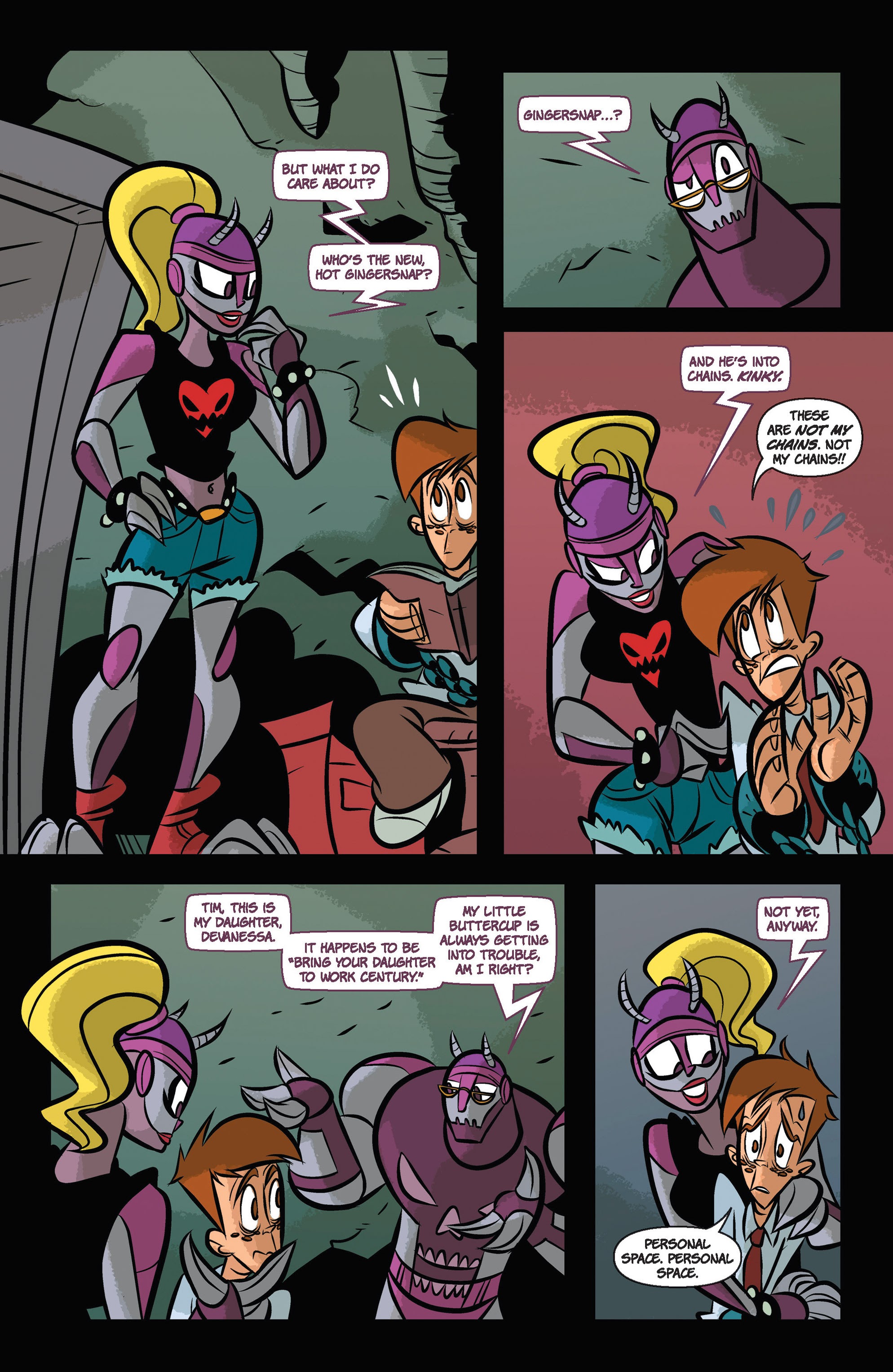 Read online Super Human Resources comic -  Issue #3 - 10