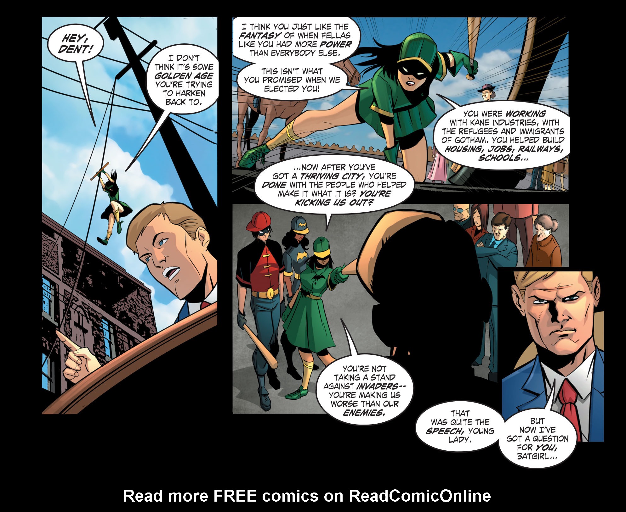 Read online DC Comics: Bombshells comic -  Issue #38 - 8