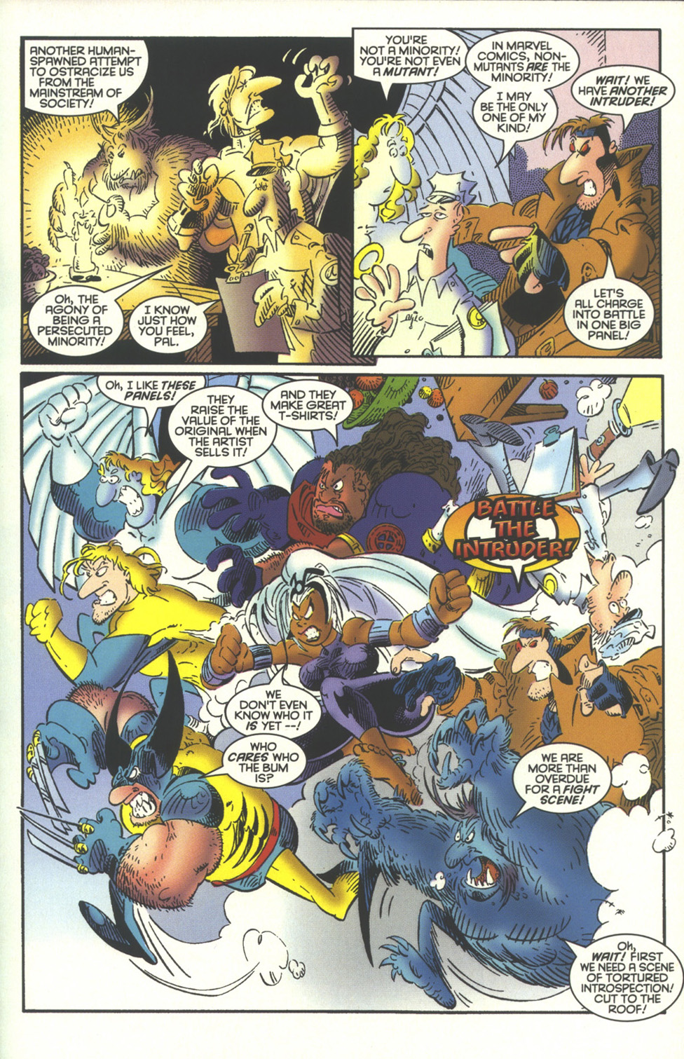 Read online Sergio Aragonés Massacres Marvel comic -  Issue # Full - 37